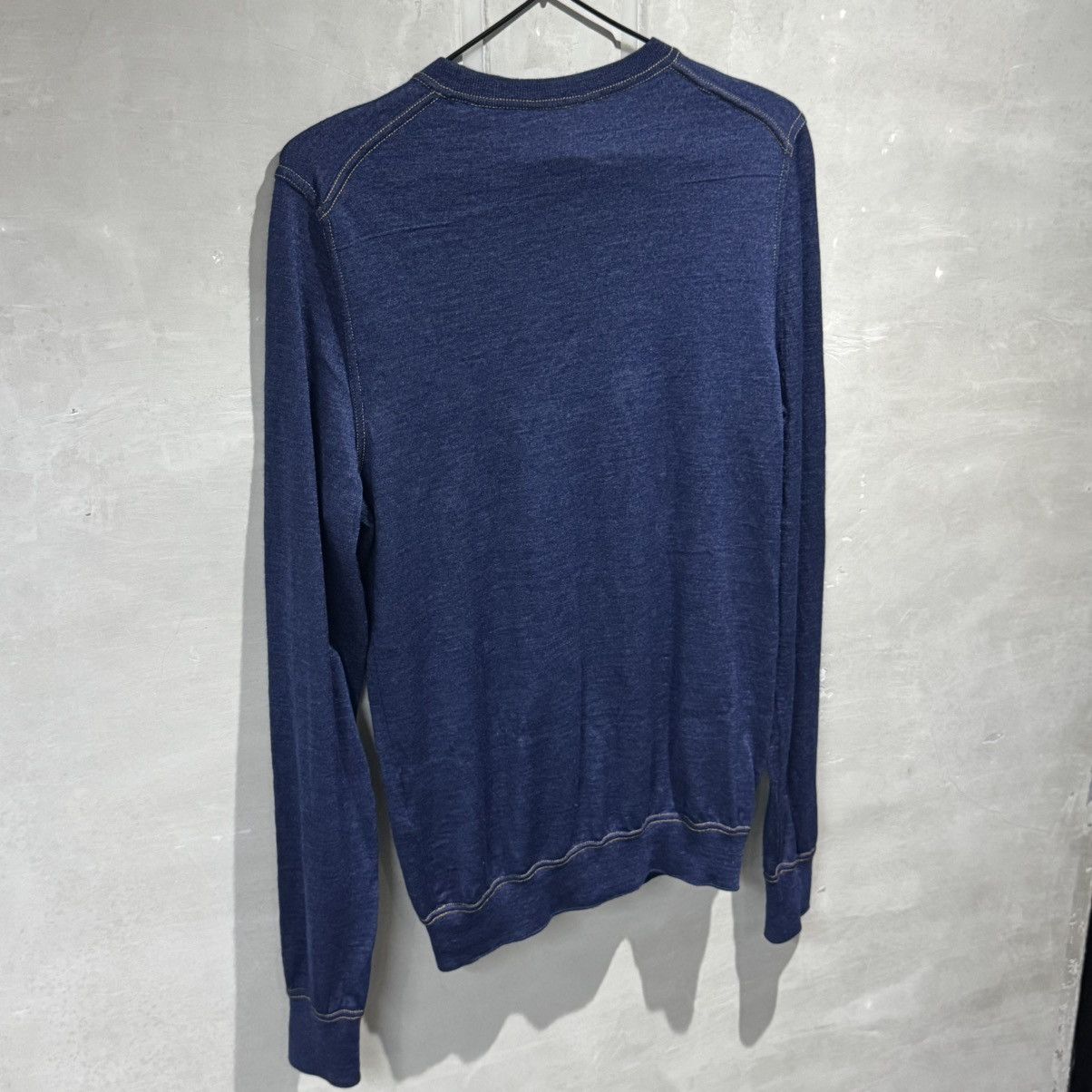 Dior AW 2008 Dior Homme Kris Van Assche Virgin Wool Knit Crewneck Size US S / EU 44-46 / 1 - 18 Thumbnail