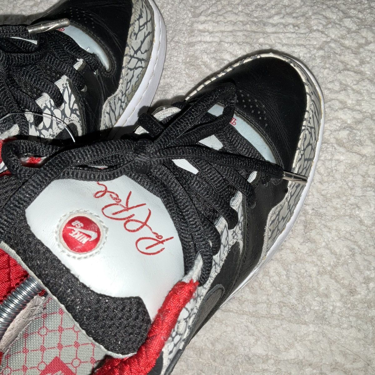 Nike Nike P. Rod Jay Rod Black Cement SB Size US 10.5 / EU 43-44 - 3 Thumbnail