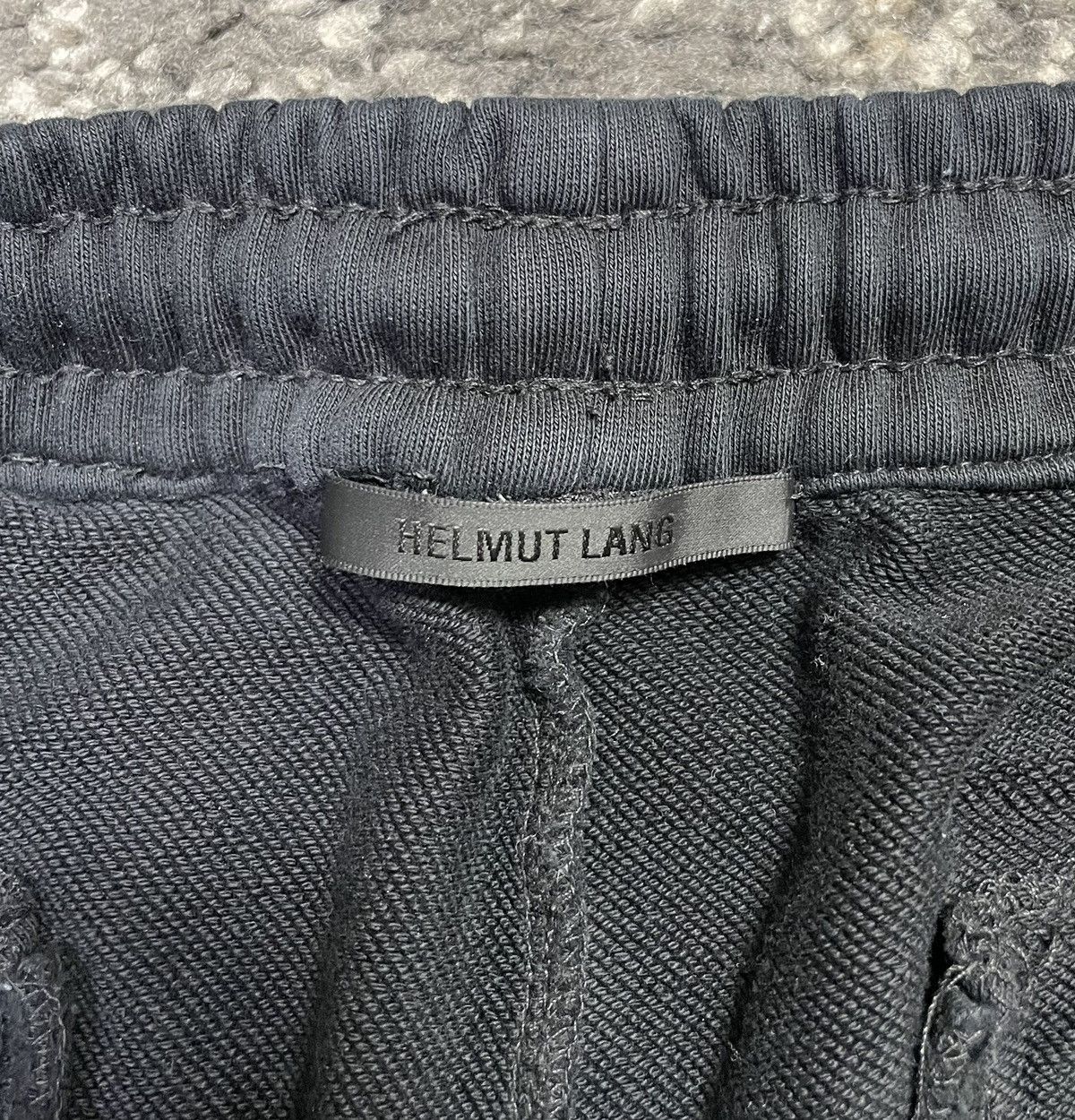 Helmut Lang Helmut Lang Two Tone Sweatpants Black/Navy Size US 32 / EU 48 - 4 Thumbnail