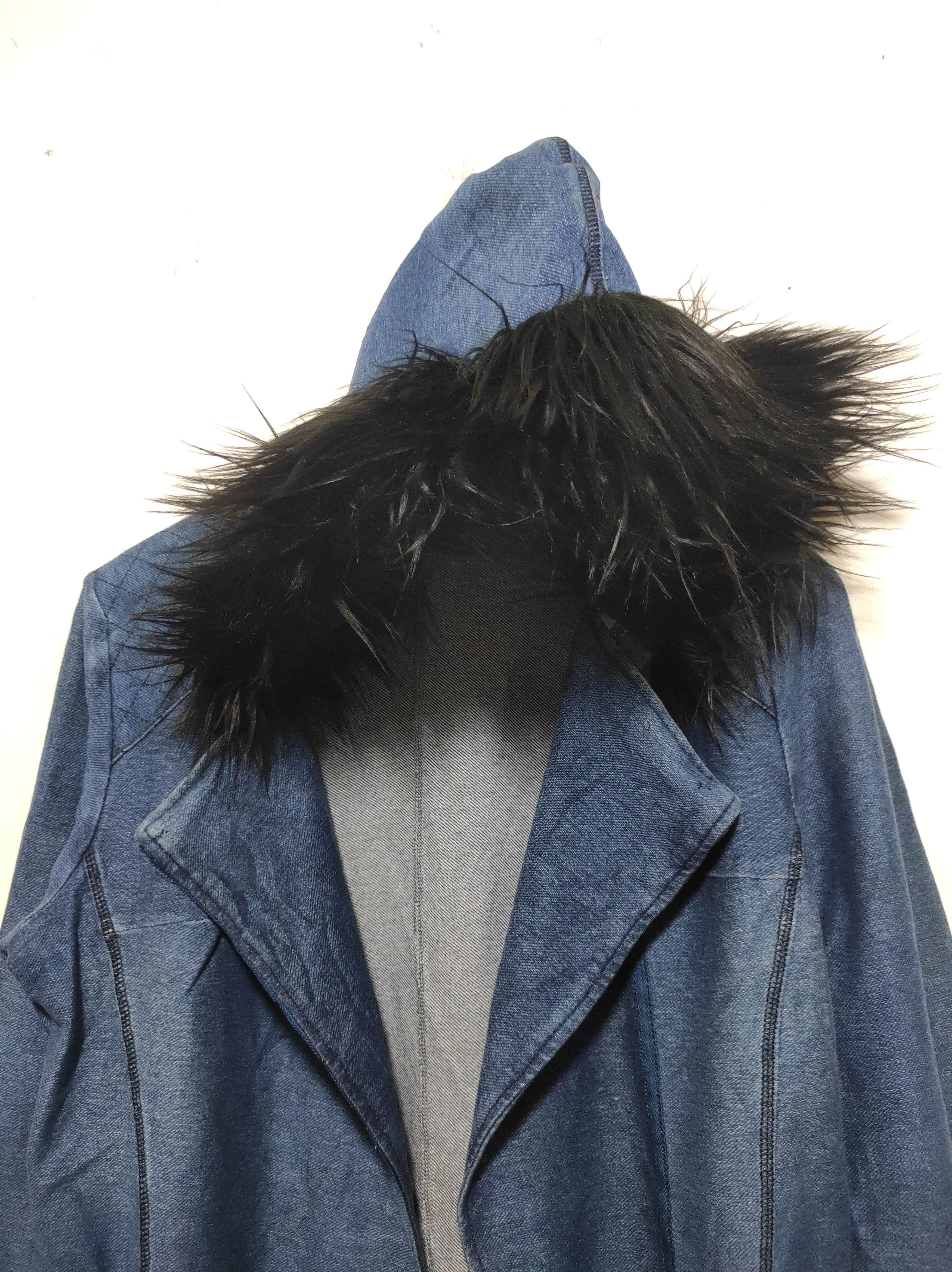 Hysteric Glamour Noa-ge denim cardigan Fur Hoodie Lgb IfSixWasNine style Size US M / EU 48-50 / 2 - 3 Thumbnail