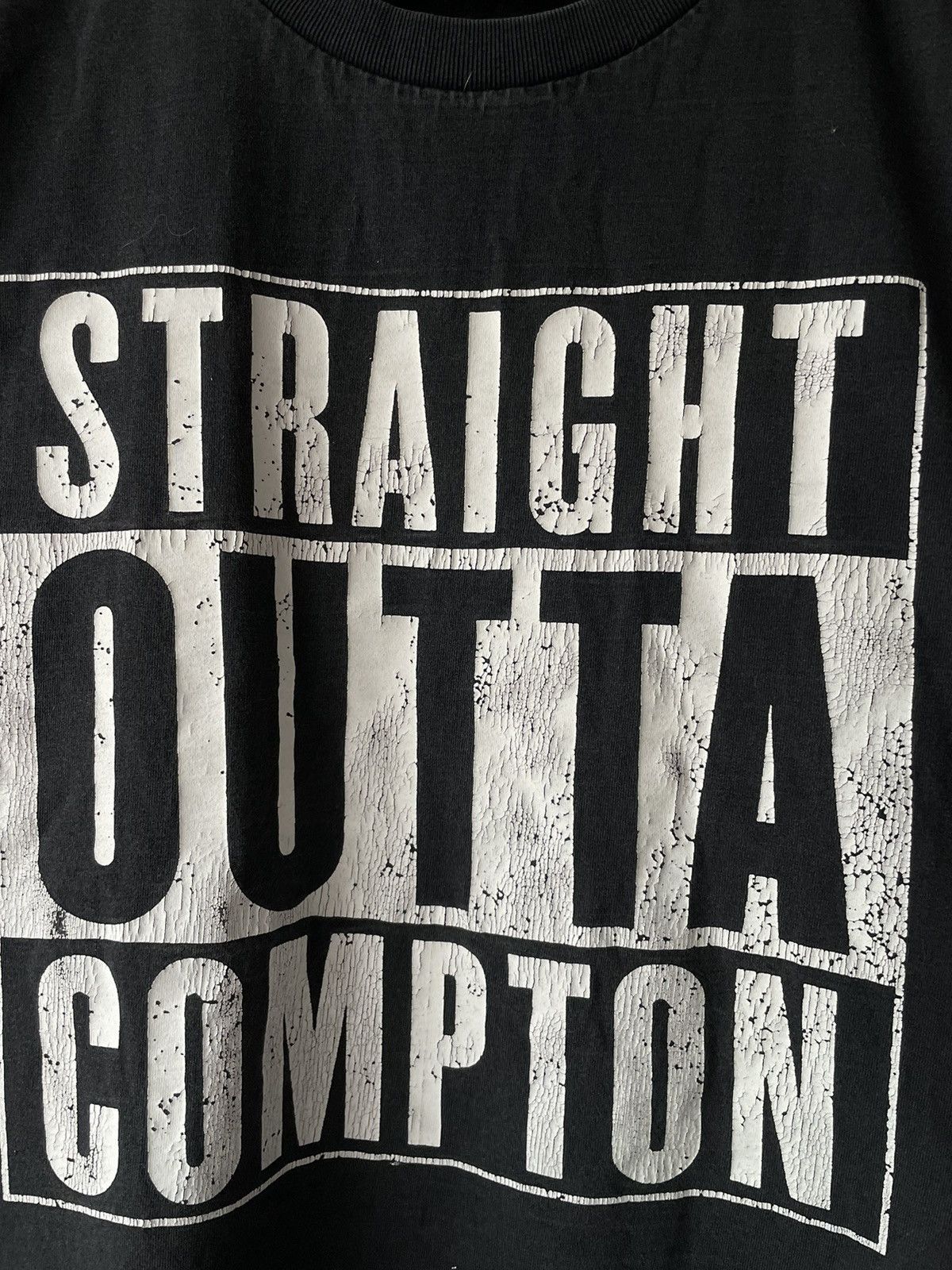 Rap Tees × Vintage N.W.A Straight Outta Compton 00’s Vintage T-Shirt Rap Black Size US M / EU 48-50 / 2 - 6 Thumbnail