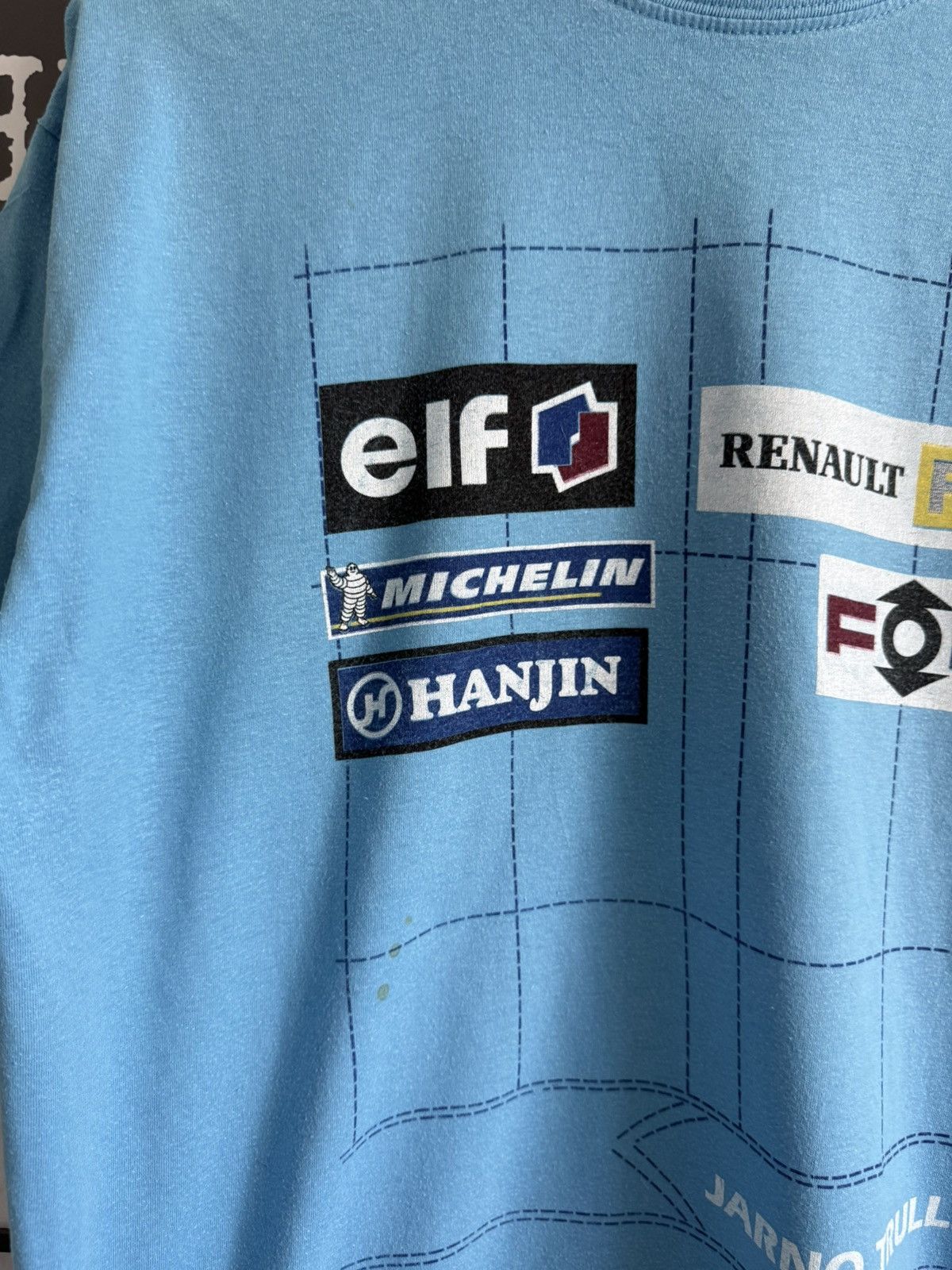 Vintage Jarno Trulli Renault Sport F1 vintage racing T-shirt Size US M / EU 48-50 / 2 - 3 Thumbnail