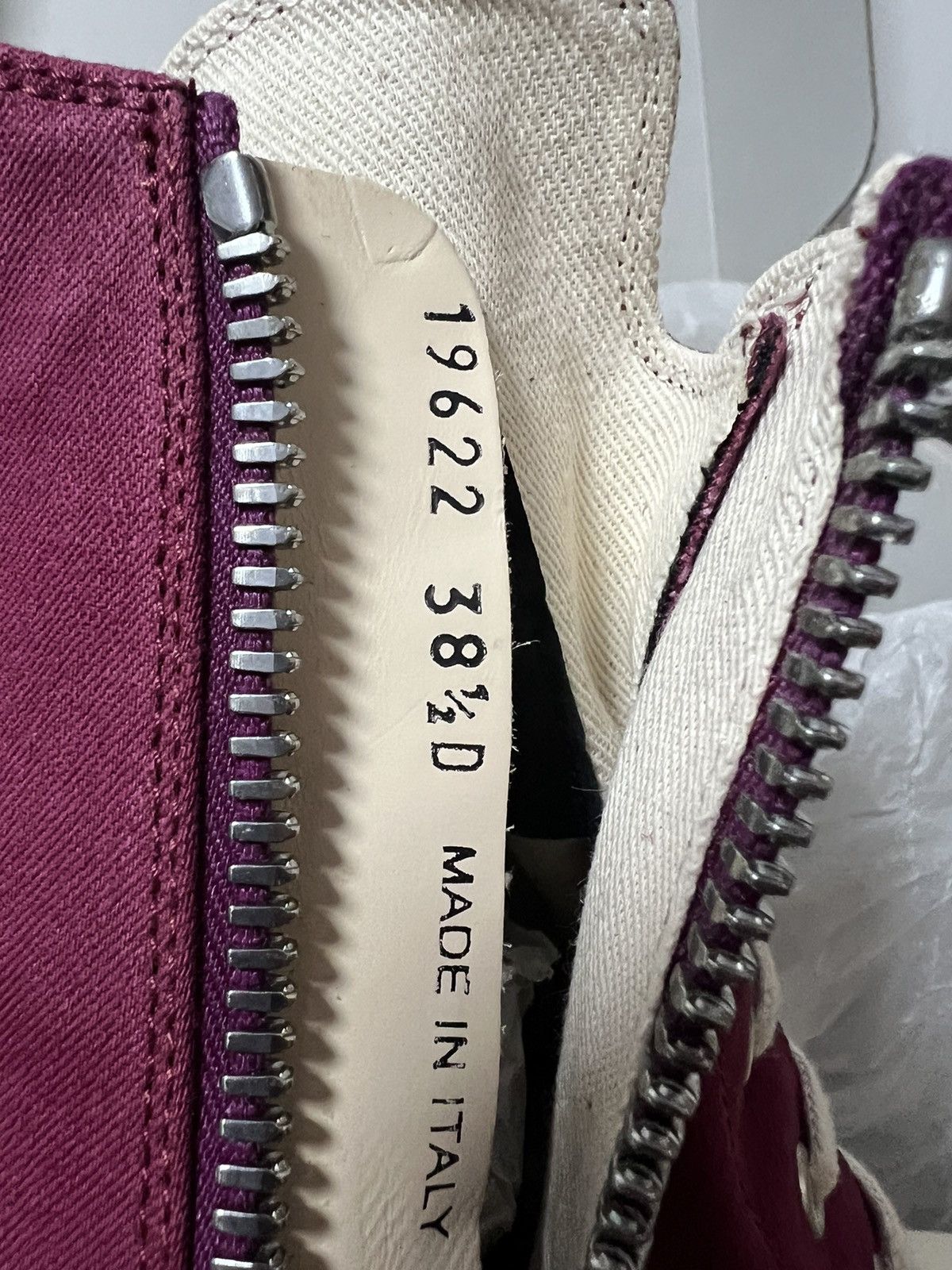 Rick Owens Drkshdw Rick Owens FW19 Ramones Hightop Sneakers Gradient Pink Size US 8.5 / IT 38.5 - 9 Thumbnail