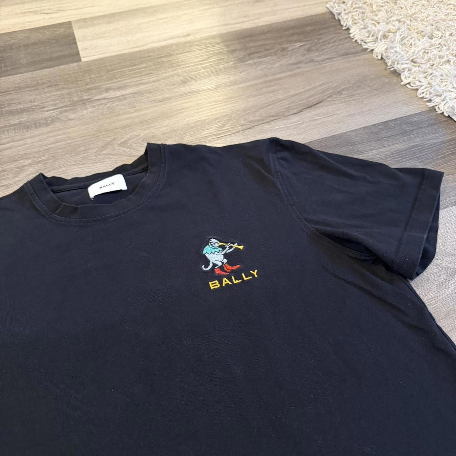 Bally Bally logo embroidered t shirt Size US XL / EU 56 / 4 - 2 Thumbnail