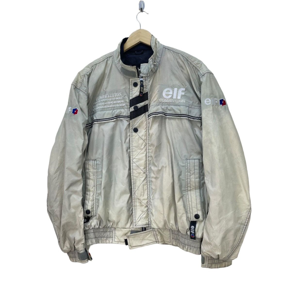 Japanese Brand Motorcycle Jacket ELF Competition Biker Jacket Size US M / EU 48-50 / 2 - 3 Thumbnail