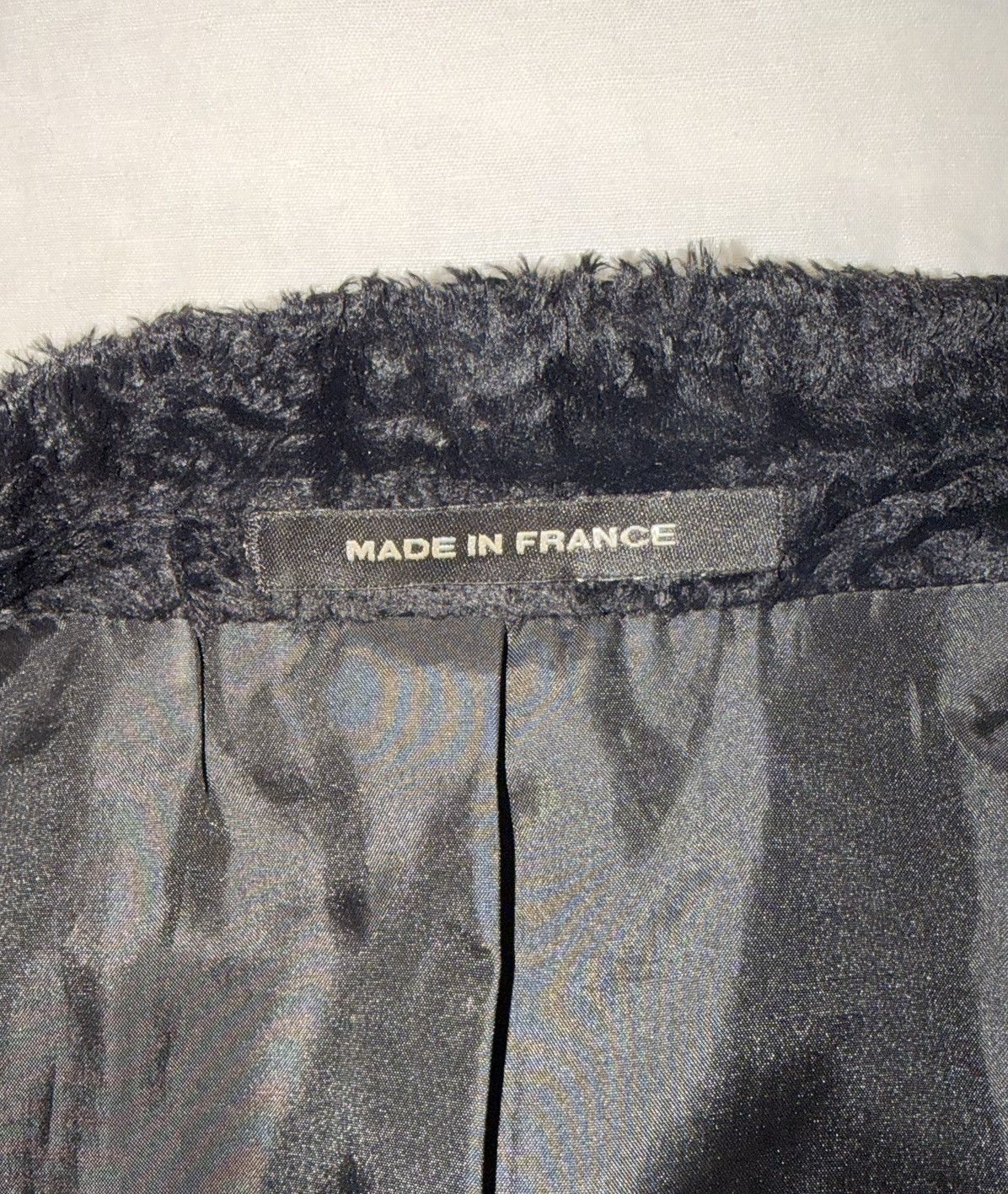 agnes b. Agnes B faux Pony Hair Blazer mens size 50 Size 50R - 7 Thumbnail