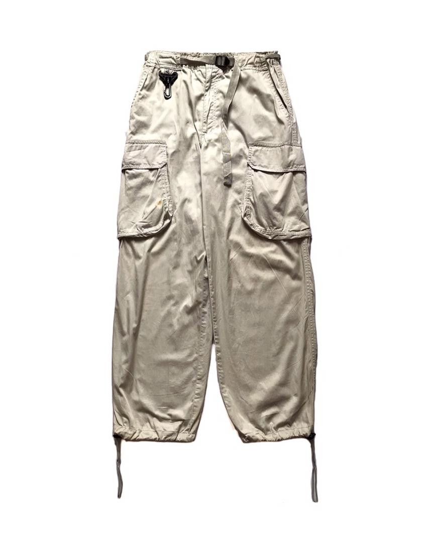 image of Archival Clothing x Hai Sporting Gear vintage Hai Sporting Gear Parachute Pants in Light Grey (Size