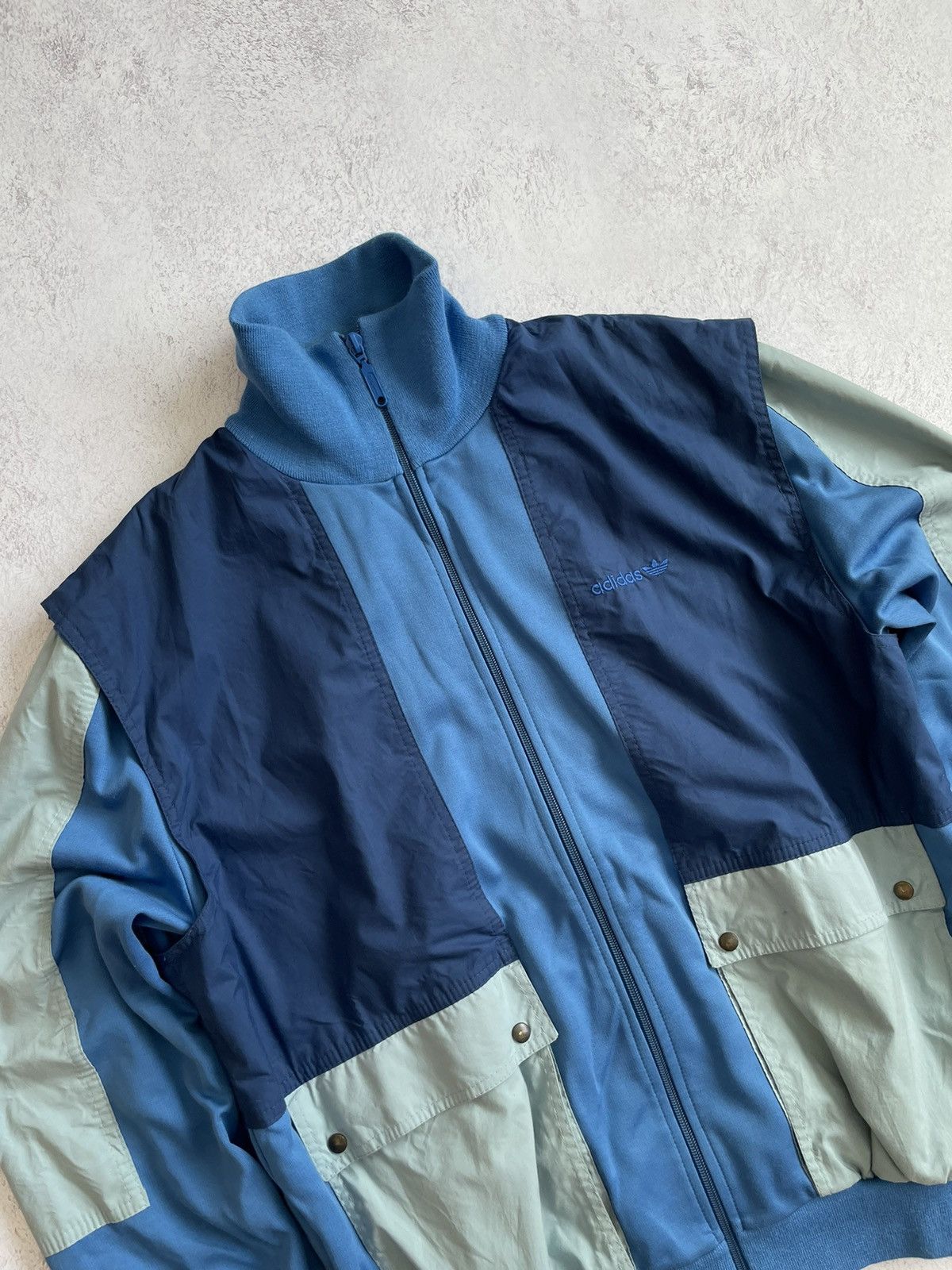 Vintage Adidas Vintage 90s Full Zip Retro Track Top Size XL XXL Size US XL / EU 56 / 4 - 4 Thumbnail