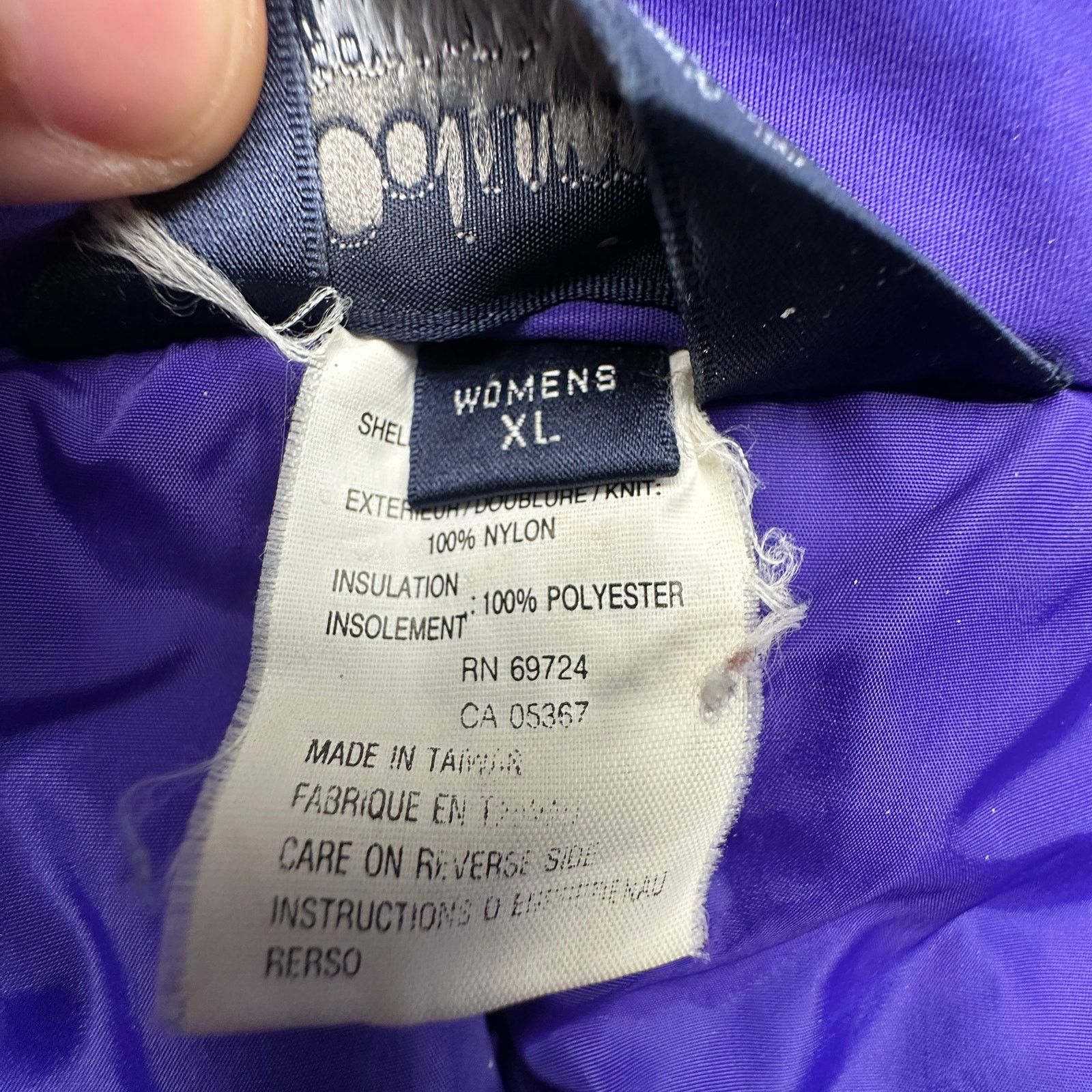 Columbia VTG 90s Columbia Snow Bib Overalls Pants Womens XL 32x30 Size 33" - 7 Thumbnail