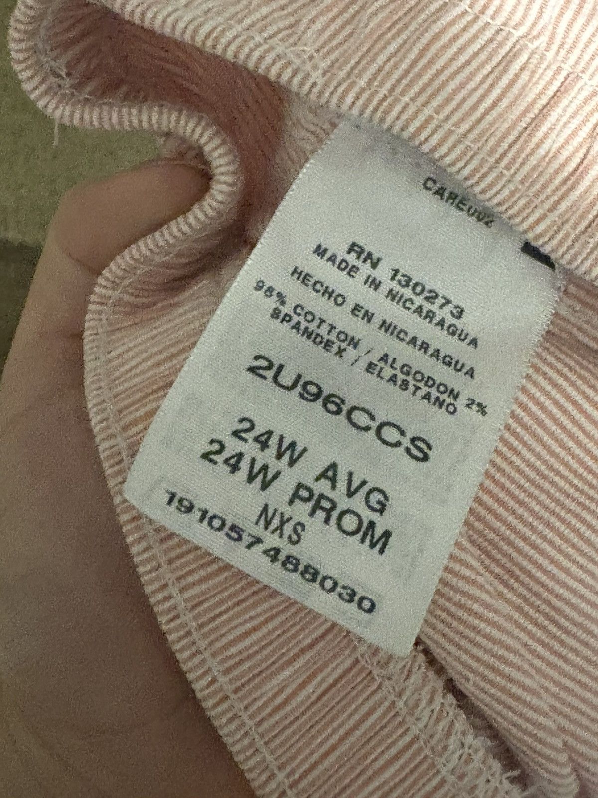 Vintage (Chic) Striped Shorts: Size 24W Size 42" / US 20 - 6 Thumbnail