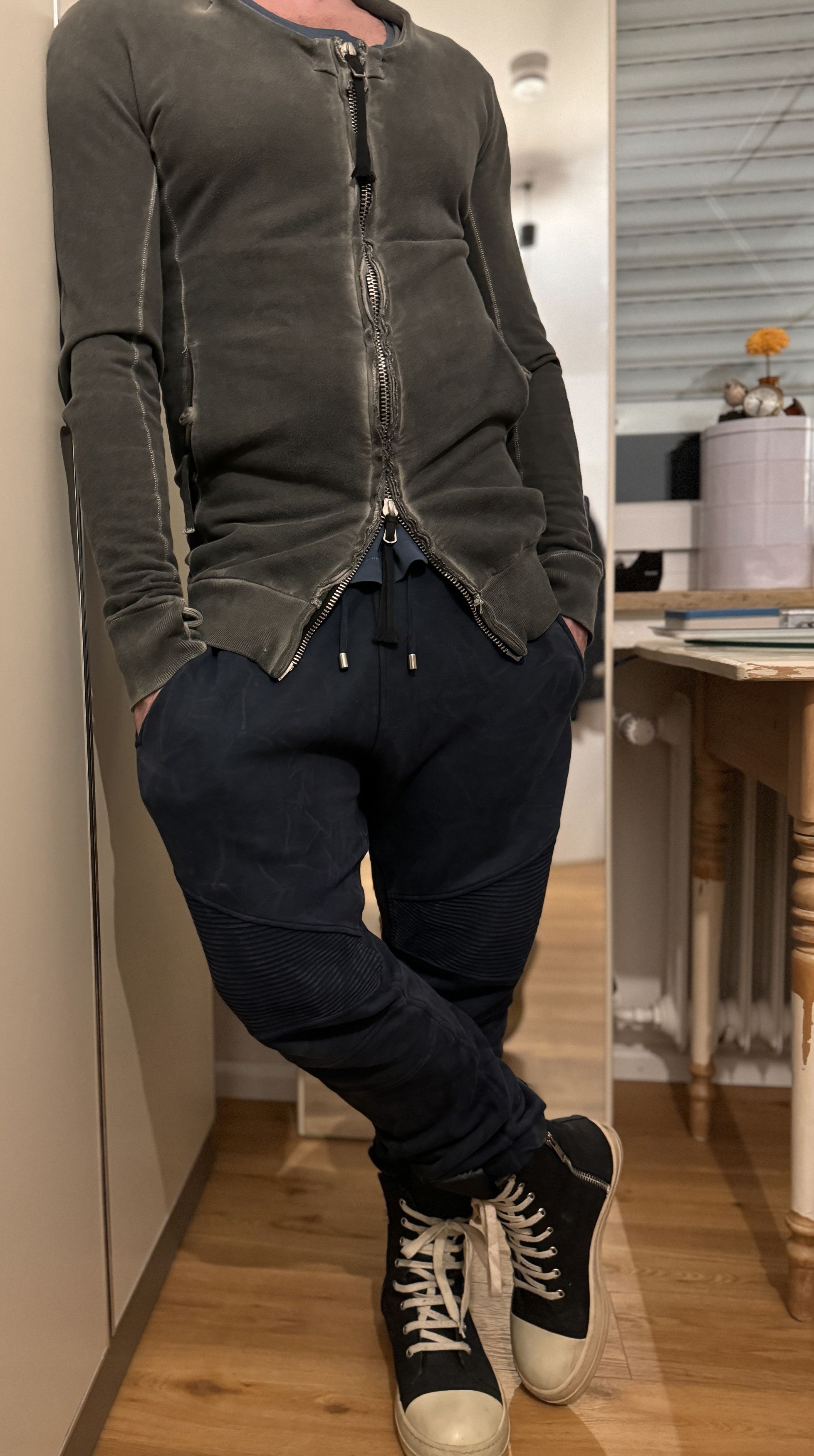 zip-up jacket