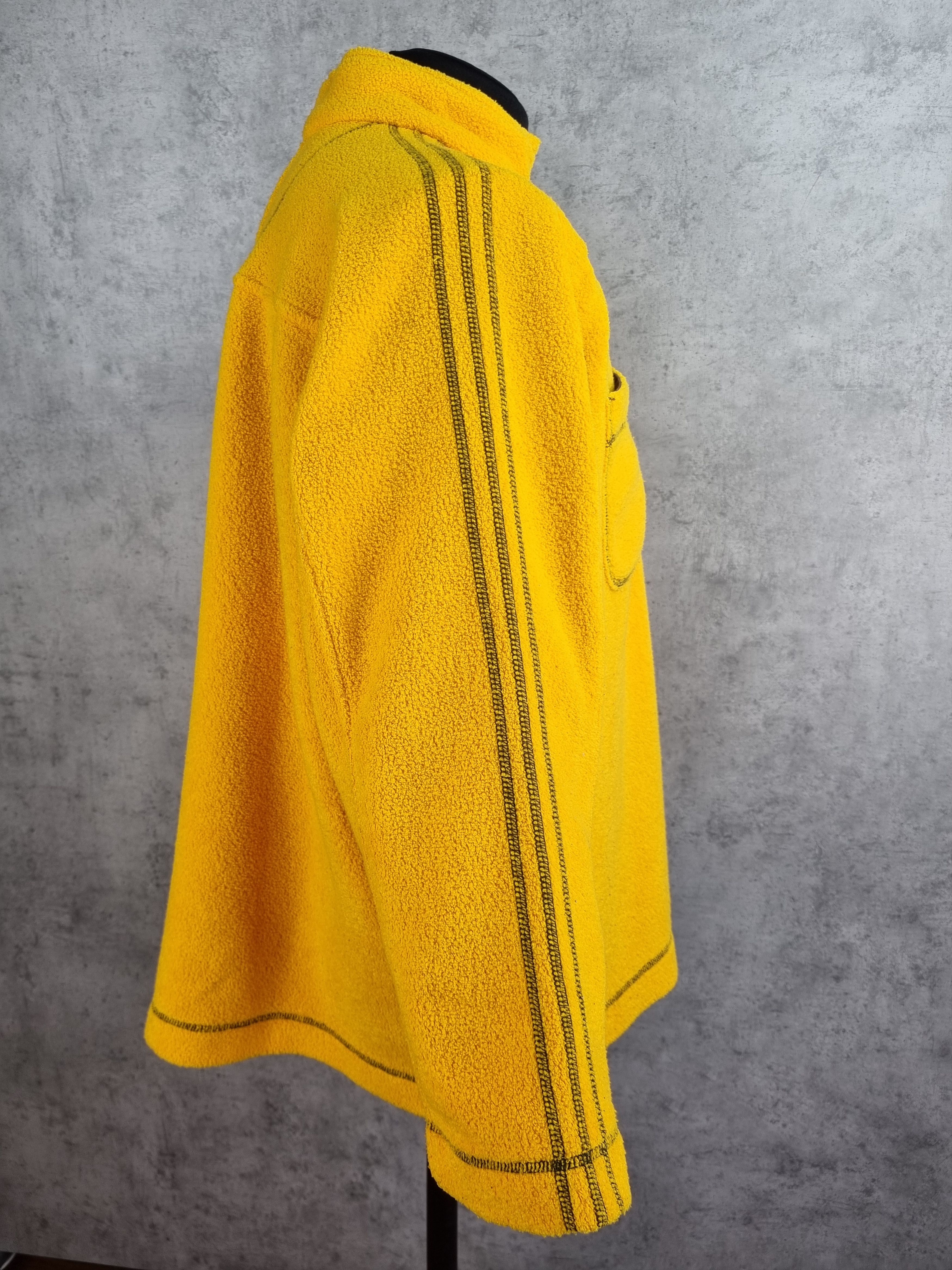 Adidas × Vintage 90s ADIDAS Oversized Fluffy Fleece Pullover Size US XL / EU 56 / 4 - 11 Thumbnail