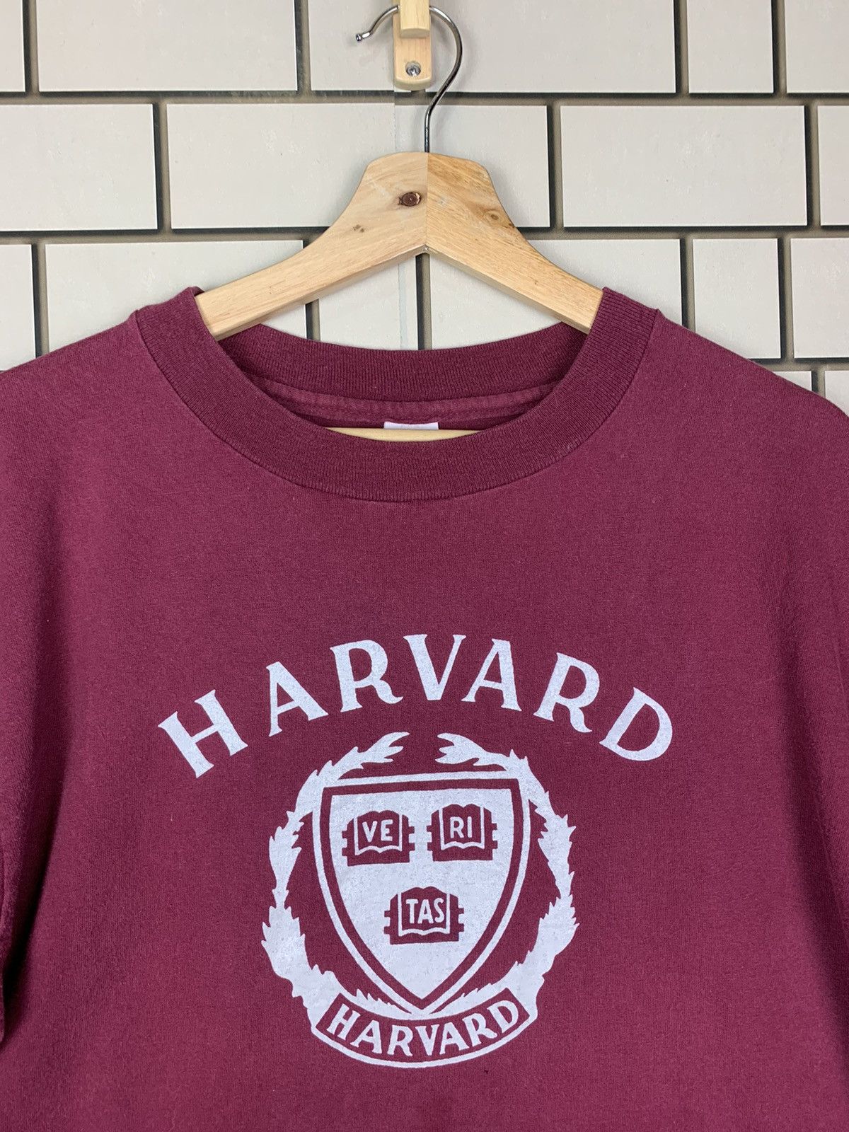 Vintage Vintage Champion Harvard Tees Size US L / EU 52-54 / 3 - 3 Thumbnail
