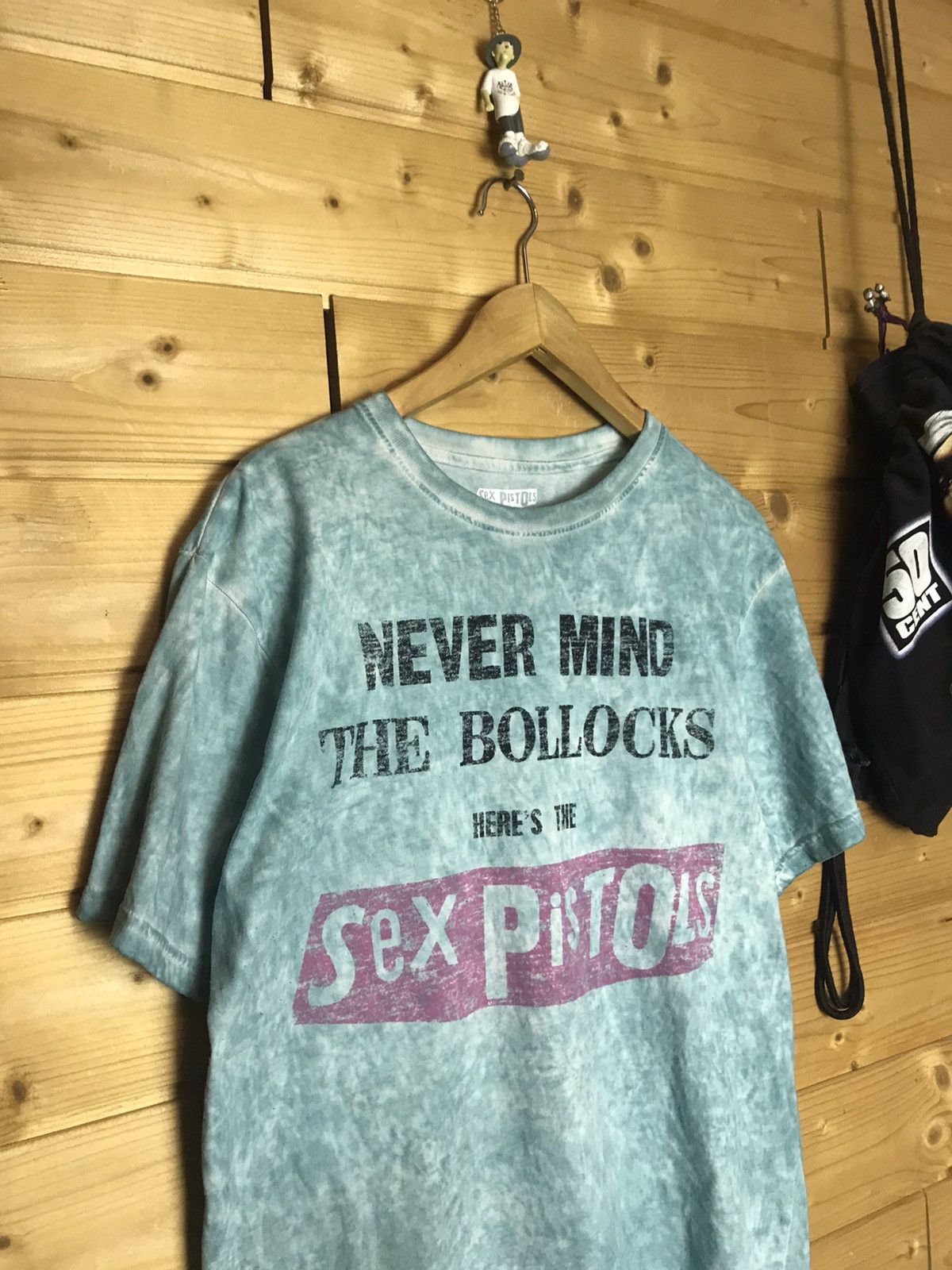 Band Tees Sex Pistols Nevermind tie dye short t-shirt Size US L / EU 52-54 / 3 - 3 Thumbnail