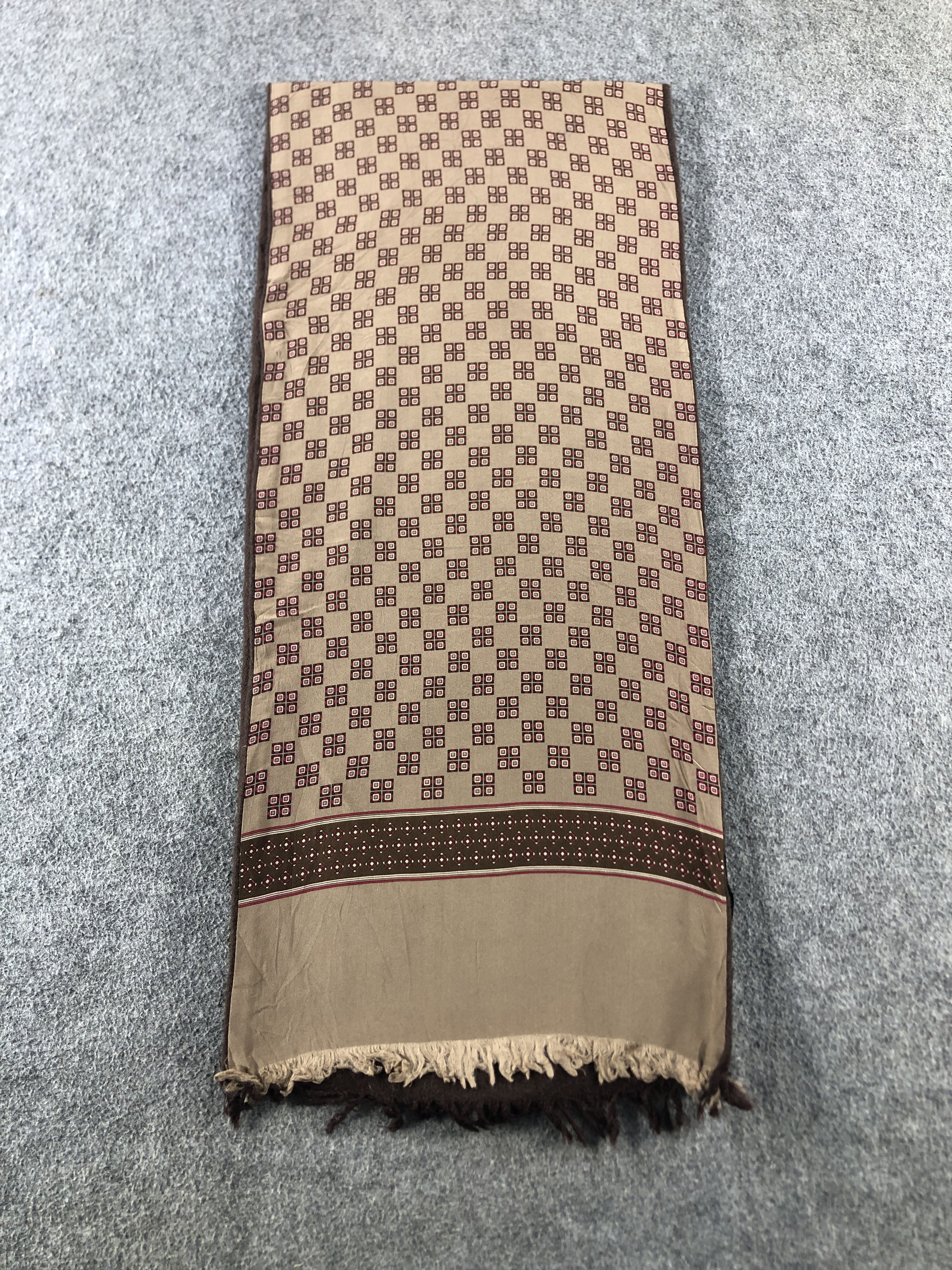 Lanvin Lanvin Silk Wool Scarf / Muffler / Neckwear P706 Size ONE SIZE - 2 Thumbnail