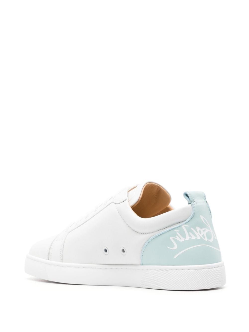 Christian Louboutin o1s1wg110924 Varsijunior Flat Sneakers in Baby Blue Size US 12 / EU 45 - 3 Thumbnail