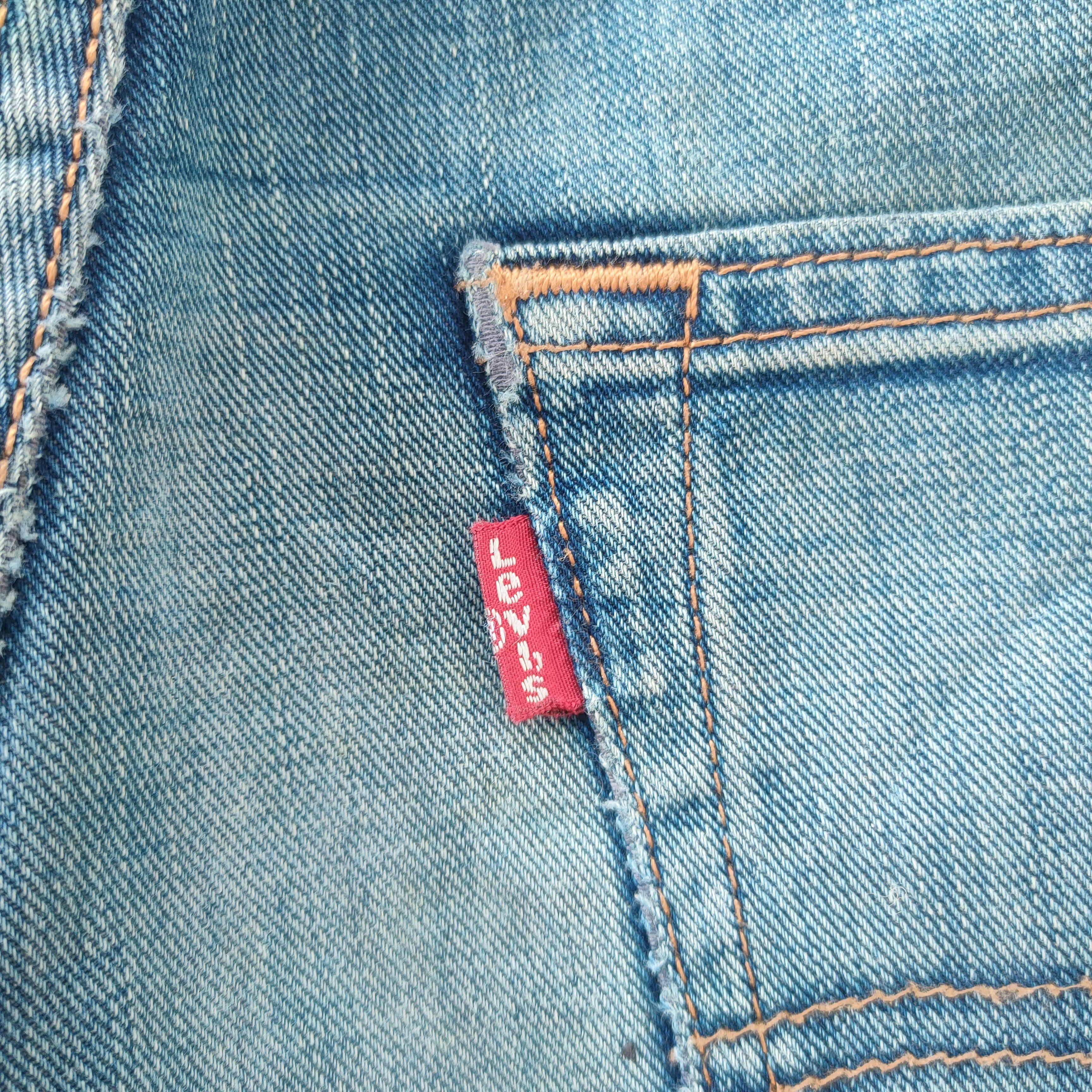 Levi's VINTAGE LEVI'S 501 PREMIUM RIPPED FADED JEANS DENIM PANTS Size US 33 - 12 Thumbnail