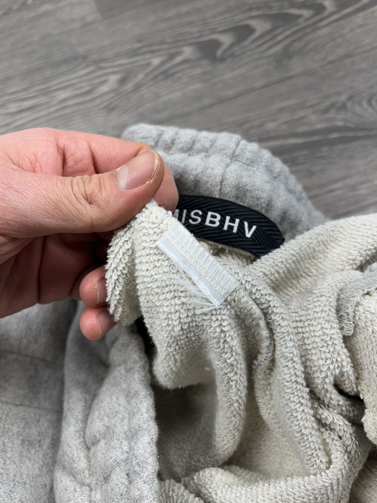 Misbhv MISBHV Big Logo Baggy Grey Sweatpants Pants Y2K like Supreme Size US 34 / EU 50 - 5 Thumbnail