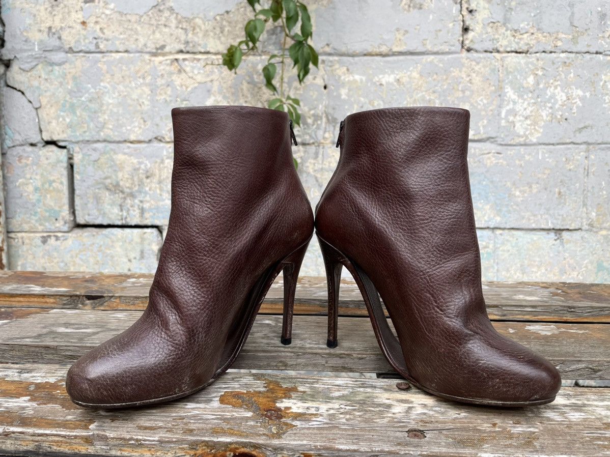 Maison Margiela Maison Martin Margiela 22 Brown Leather Boots Size US 8 / IT 38 - 6 Thumbnail