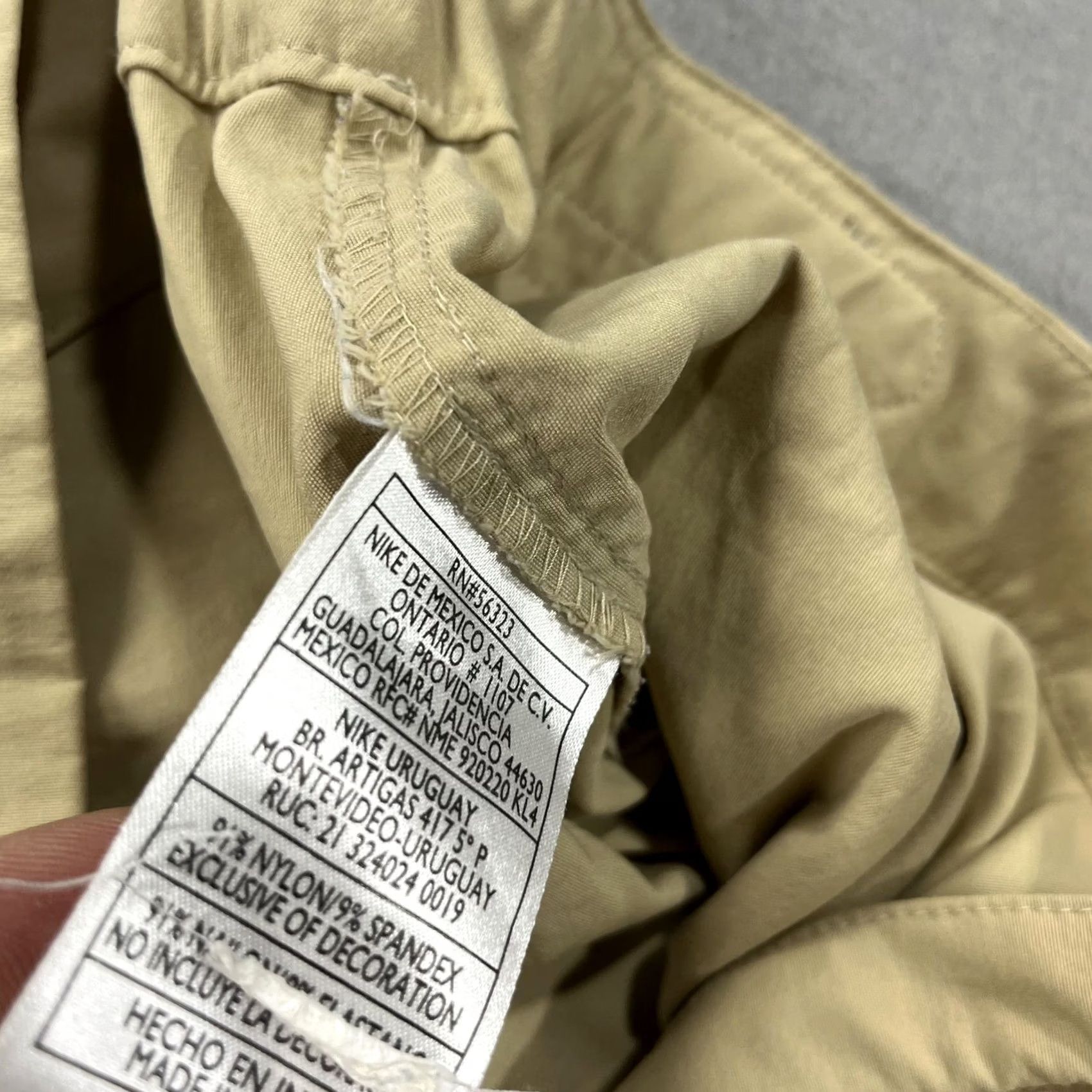 Nike Nike ACG Pants Womens M Beige Dri FIT Hiking Straight 31in Nylon Spandex Outdoor Track Pants Size 32" / US 10 / IT 46 - 6 Thumbnail