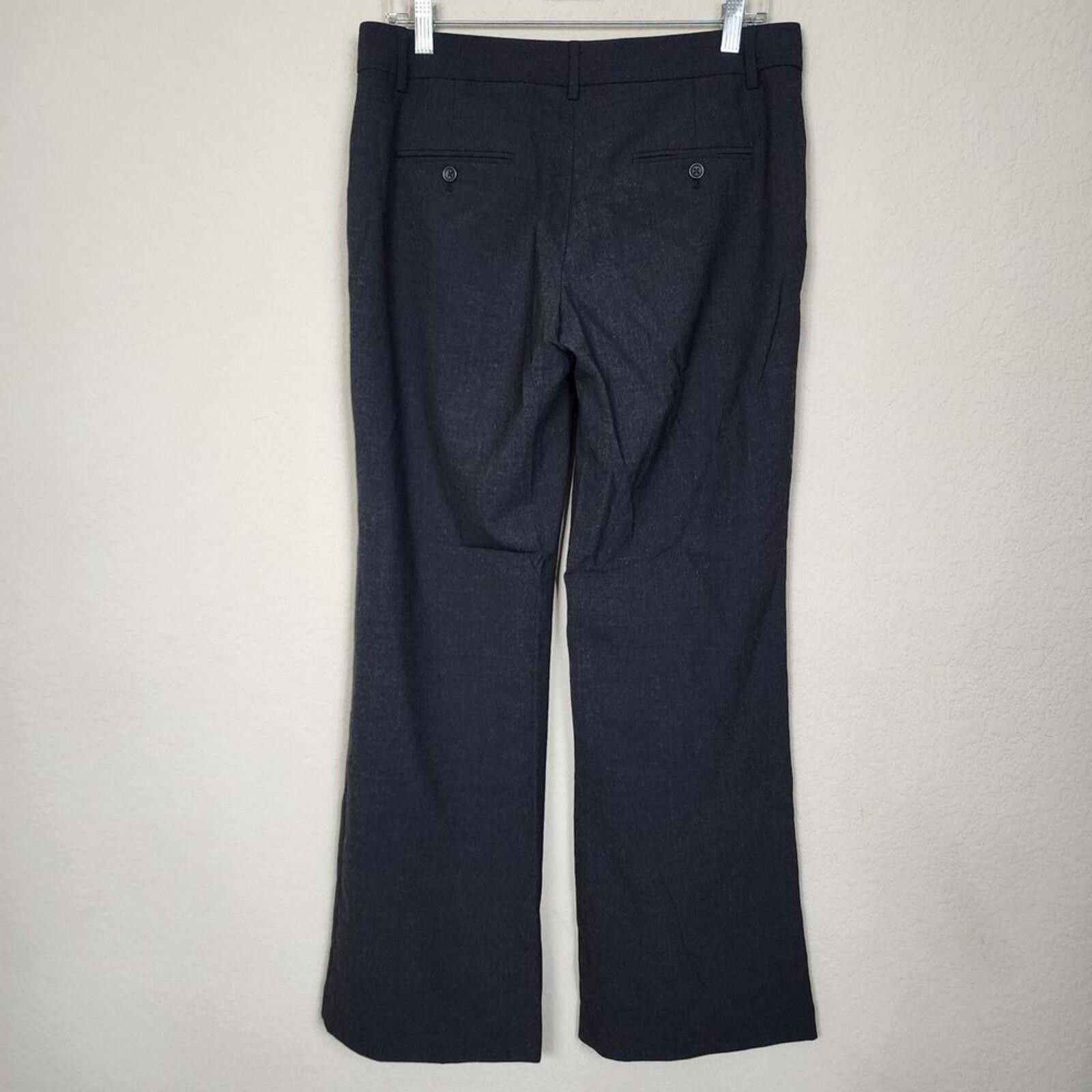 Express Express Size 8 Dark Grey Gray Dress Pants Size 30" / US 8 / IT 44 - 2 Thumbnail