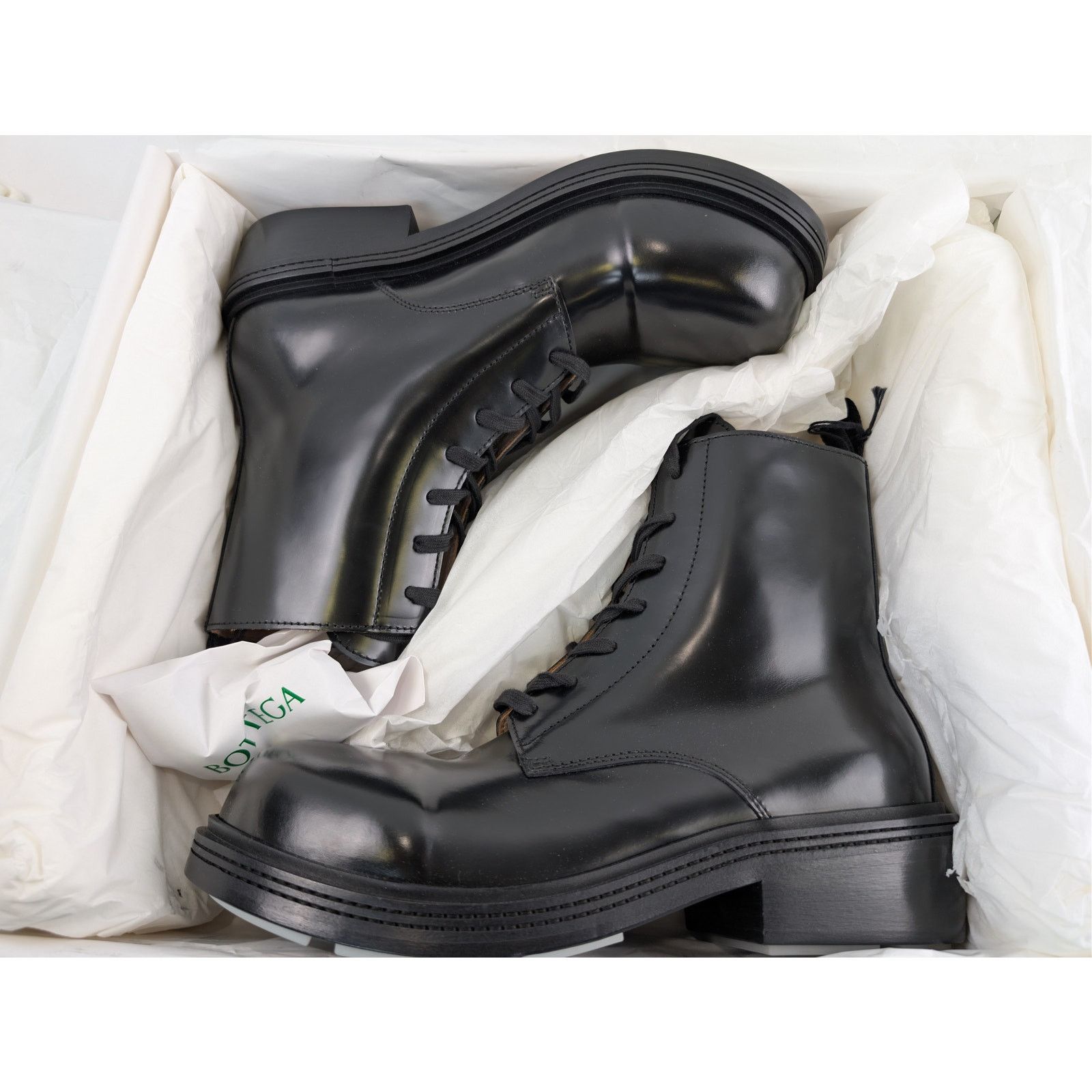 Bottega Veneta o1rshd1 Fireman Ankle Boots in Black Size US 9 / EU 42 - 21 Thumbnail