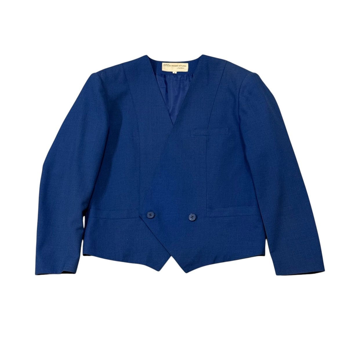 Issey Miyake Vintage Miyake Design Studio Shiseido Cropped Jacket Size S / US 4 / IT 40 - 1 Thumbnail