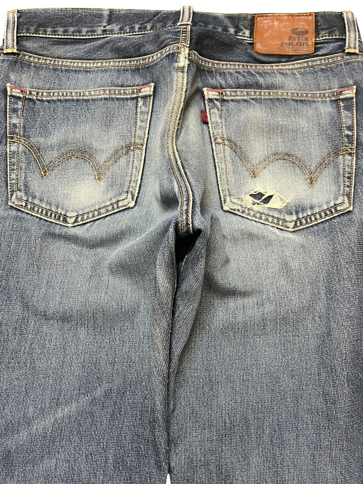 Edwin Vintage Edwin Zylon Kushitani Kamamatsu Distressed Size US 34 / EU 50 - 6 Thumbnail