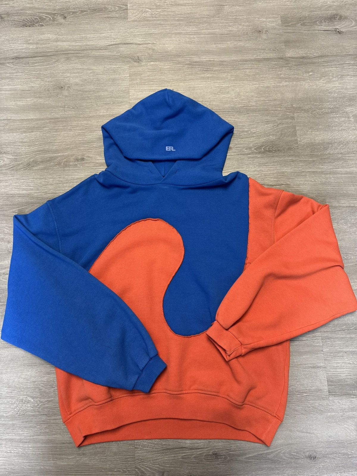erl swirl ジップフーディ グレー Mサイズ erl swirl ジップフーディ グレー Mサイズ