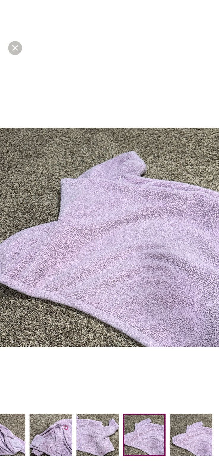Other Purple fleece Size L / US 10 / IT 46 - 7 Thumbnail