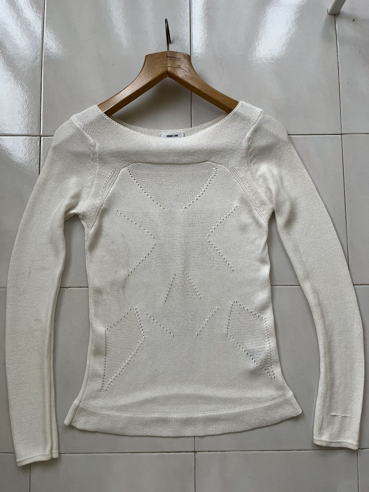 Helmut Lang Helmut Lang Pullover Knitwear Size S / US 4 / IT 40 - 6 Thumbnail