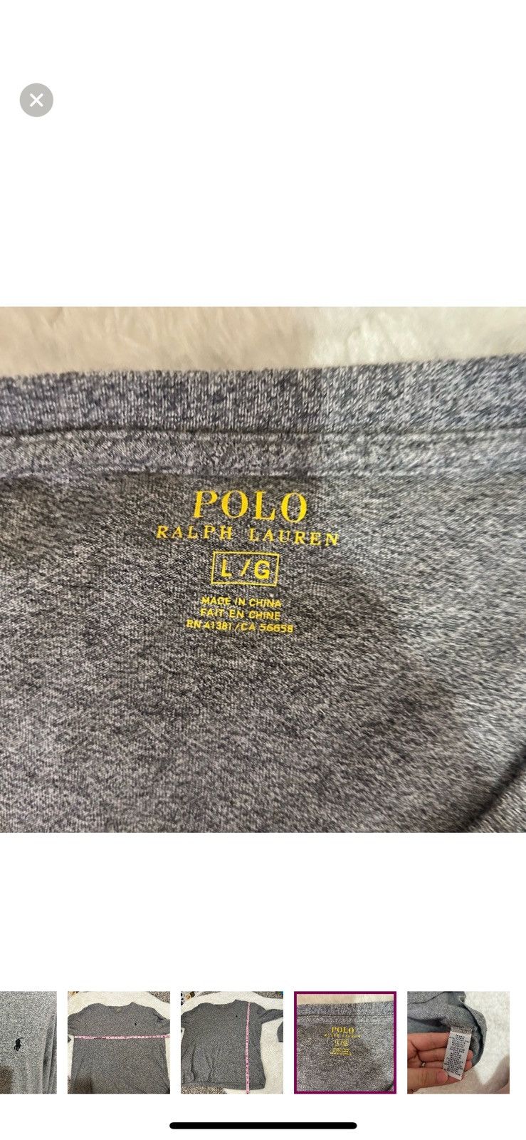 Polo Ralph Lauren Polo Ralph Lauren large long sleeve tee Size US L / EU 52-54 / 3 - 3 Thumbnail