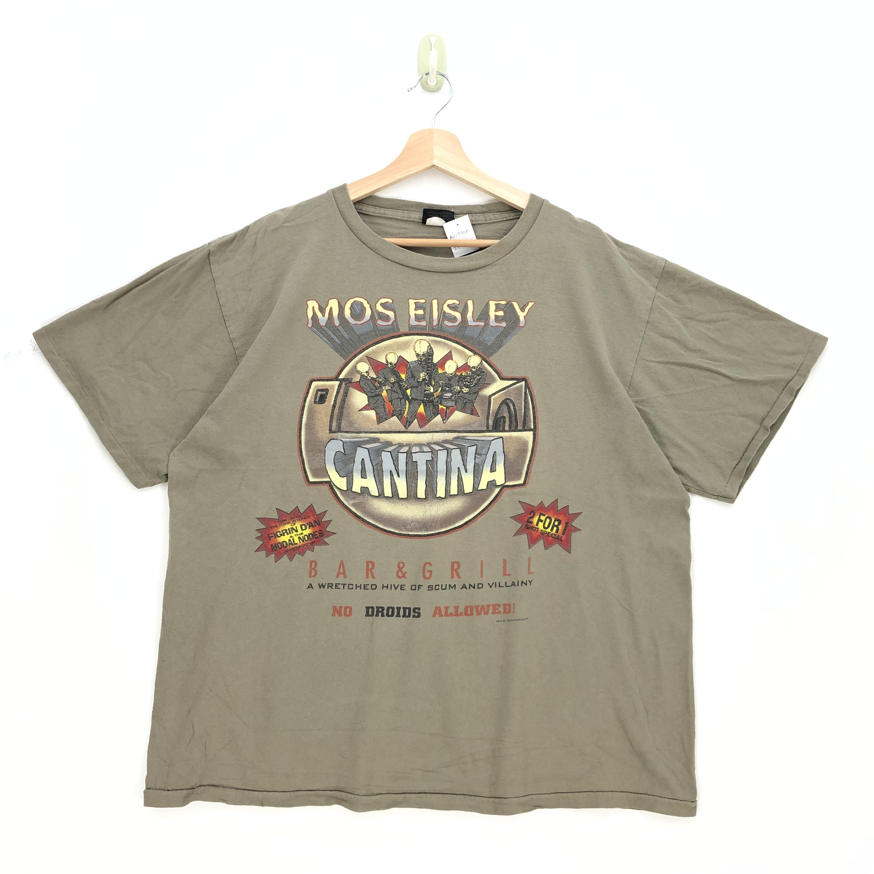 Vintage 90s Mos Eisley Tshirt Cantna Crewneck Tees
