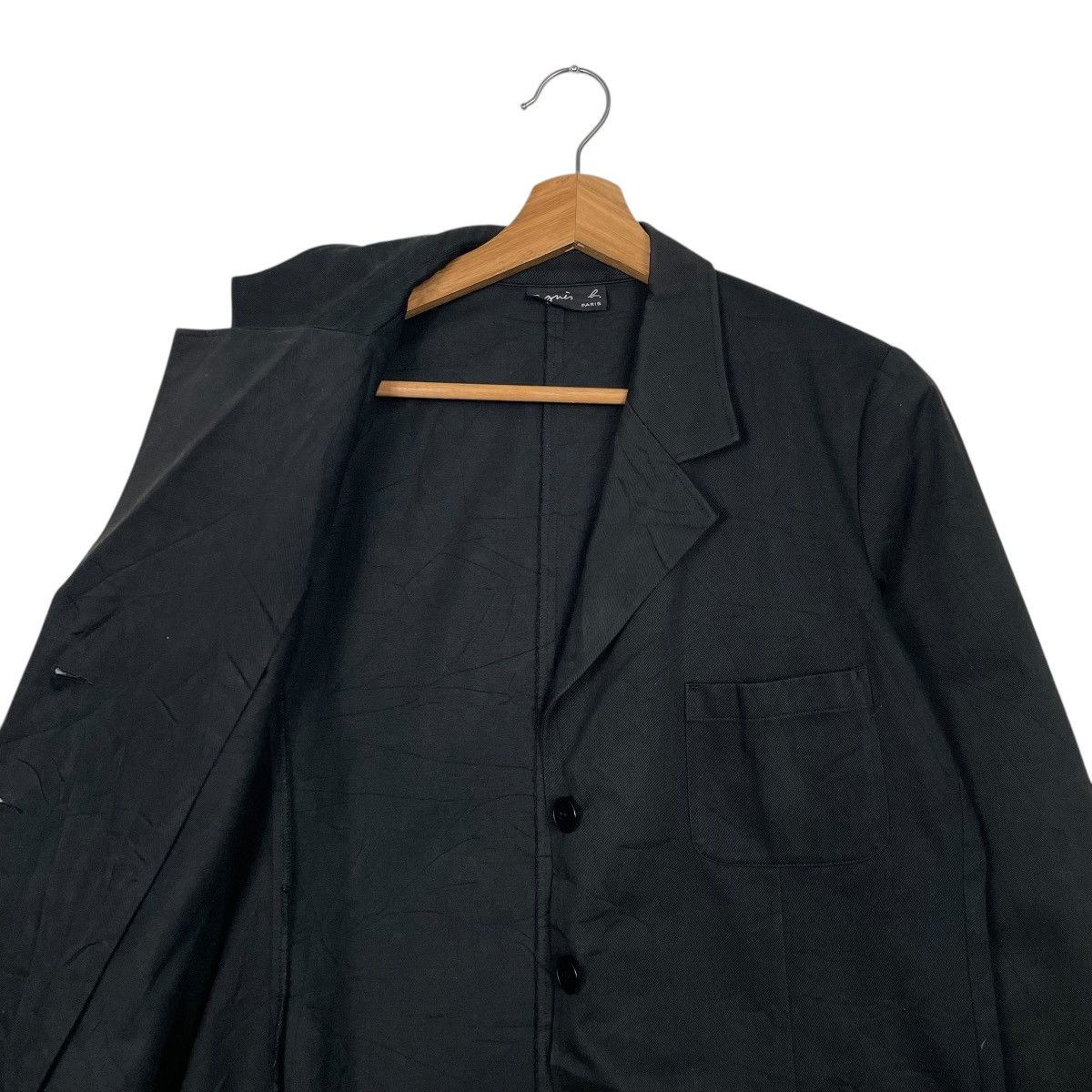 agnes b. Black Agnes B Women Jacket Size M / US 6-8 / IT 42-44 - 10 Thumbnail