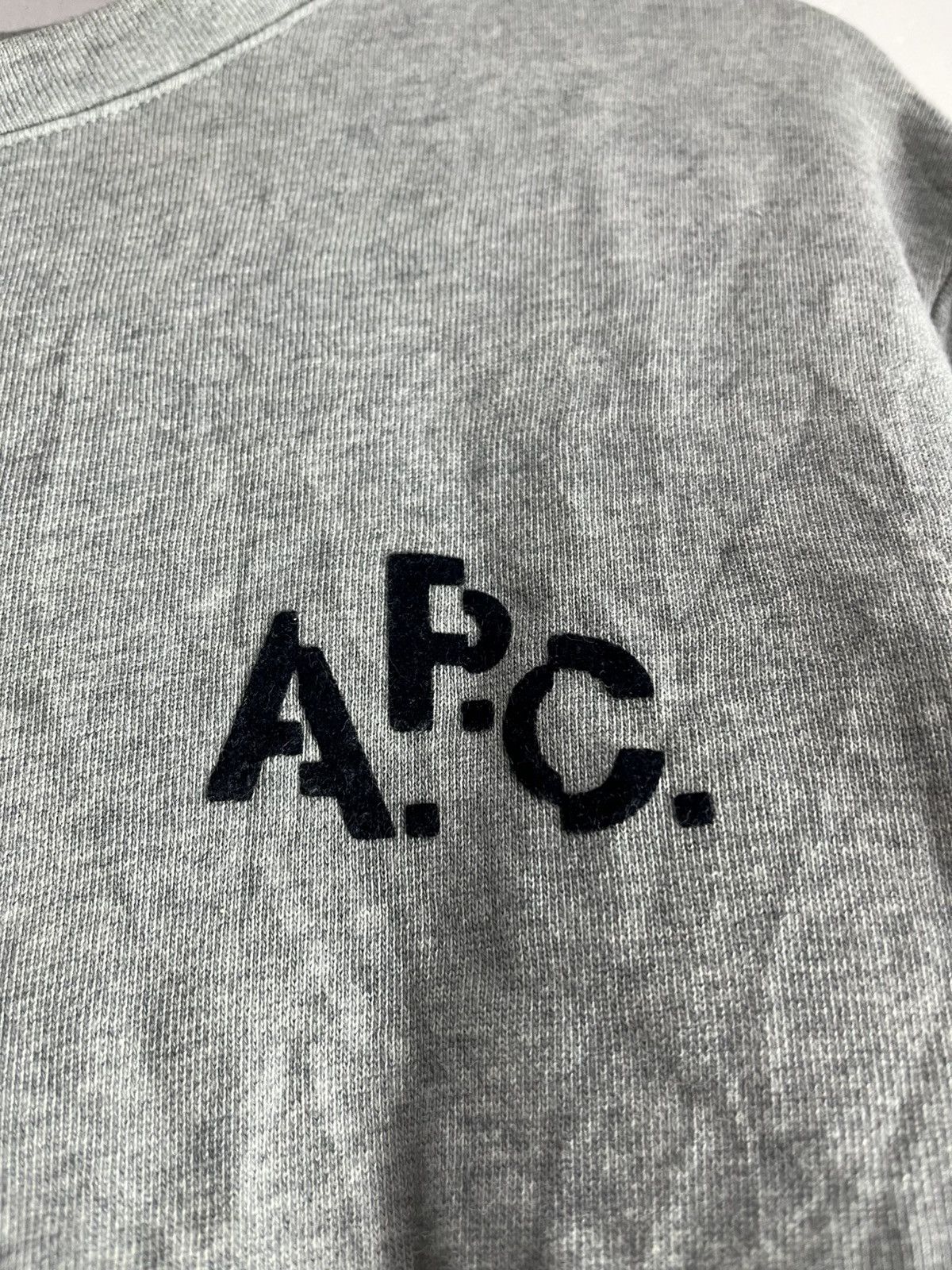 A.P.C. × Kanye West Apc velvet logo longsleeve tshirt Size US XL / EU 56 / 4 - 3 Thumbnail