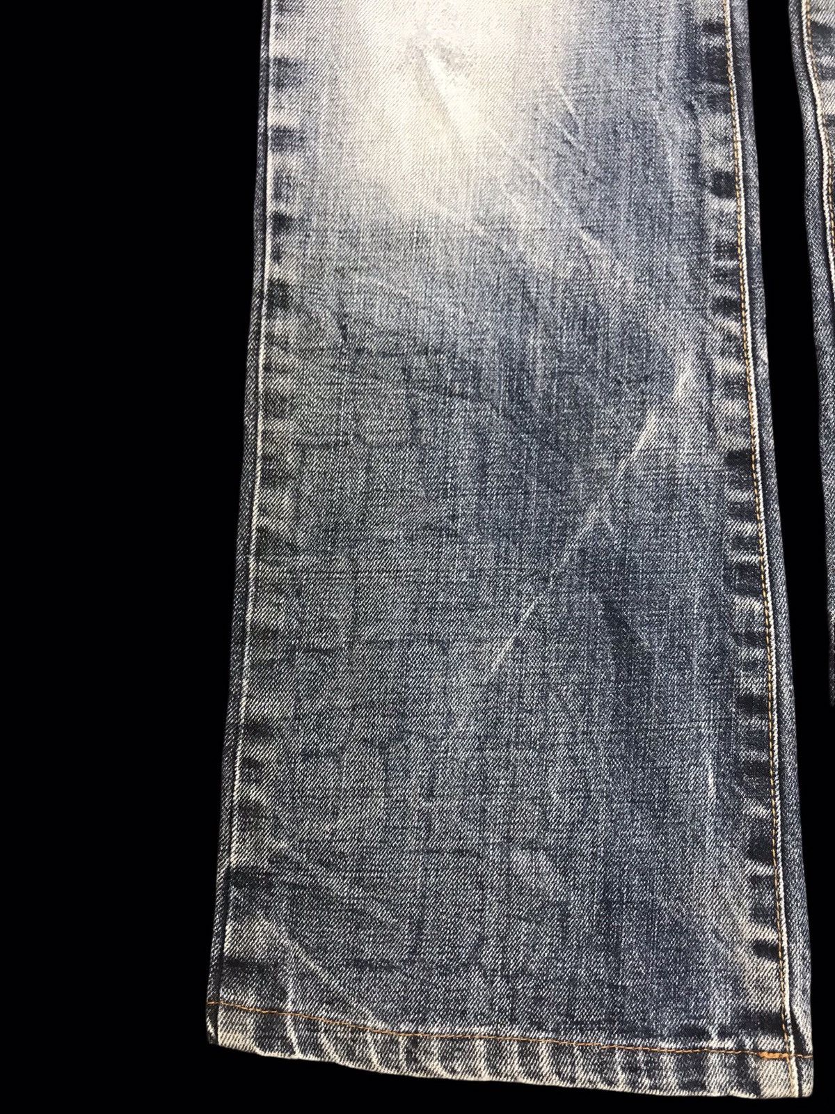 Japanese Brand 💥FLARE💥semanticdesign Japan Sick Flare Distrsed Denim F198 Size US 32 / EU 48 - 10 Thumbnail