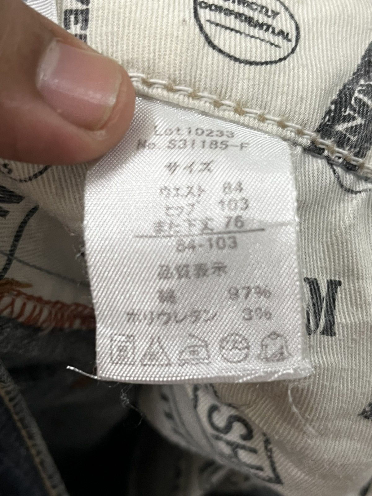 Japanese Brand × Vintage Vintage Urban Crush Double Waist Denim Size US 35 - 10 Thumbnail