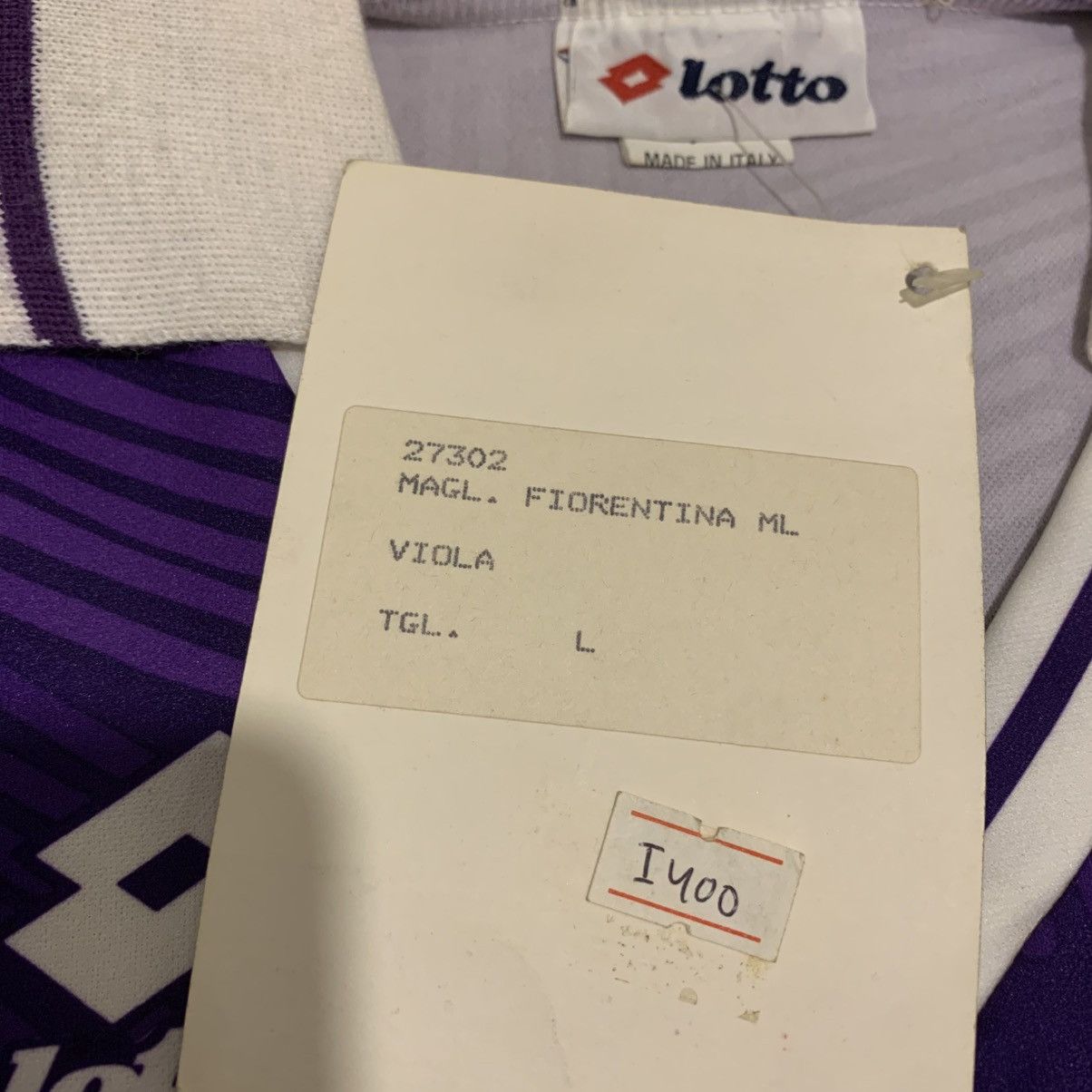 Lotto Sport Fiorentina Home 1991 Size US L / EU 52-54 / 3 - 4 Thumbnail