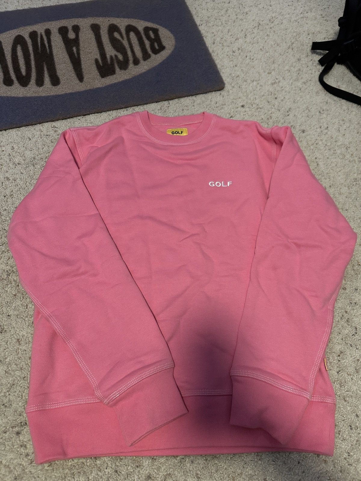 Golf Wang × Golf le Fleur Golf Wang Pink Sweatshirt Size US M / EU 48-50 / 2 - 2 Thumbnail