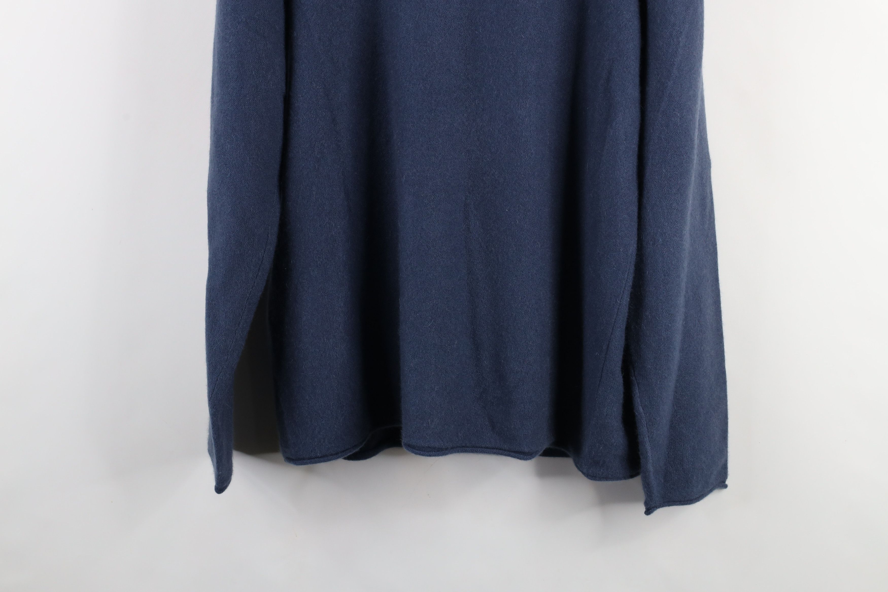 Vintage Vintage 90s Streetwear Marled Cashmere Knit Sweater Blue Size US L / EU 52-54 / 3 - 11 Thumbnail