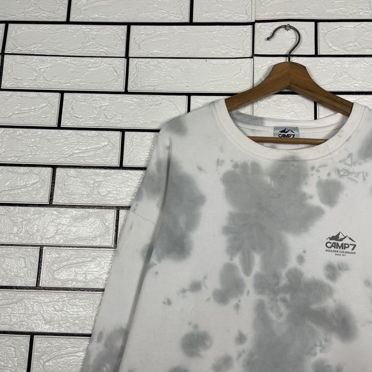 Japanese Brand Japanese Brand Camp 7 Crewneck Sweatshirt Size US L / EU 52-54 / 3 - 6 Thumbnail