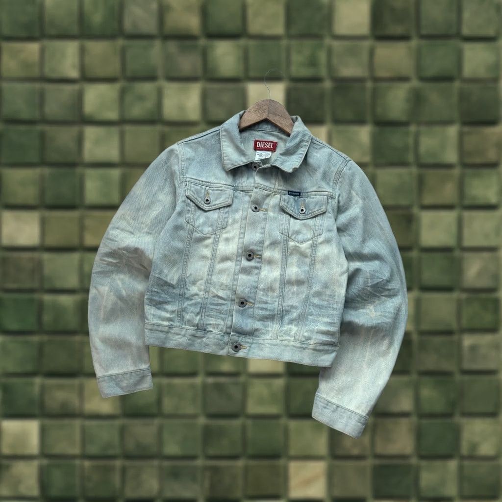 Diesel VINTAGE Diesel Denim Jacket WOMAN XS Y2K Button Up Avant Garde 90s Retro Bons Bomber Size S / US 4 / IT 40 - 1 Thumbnail