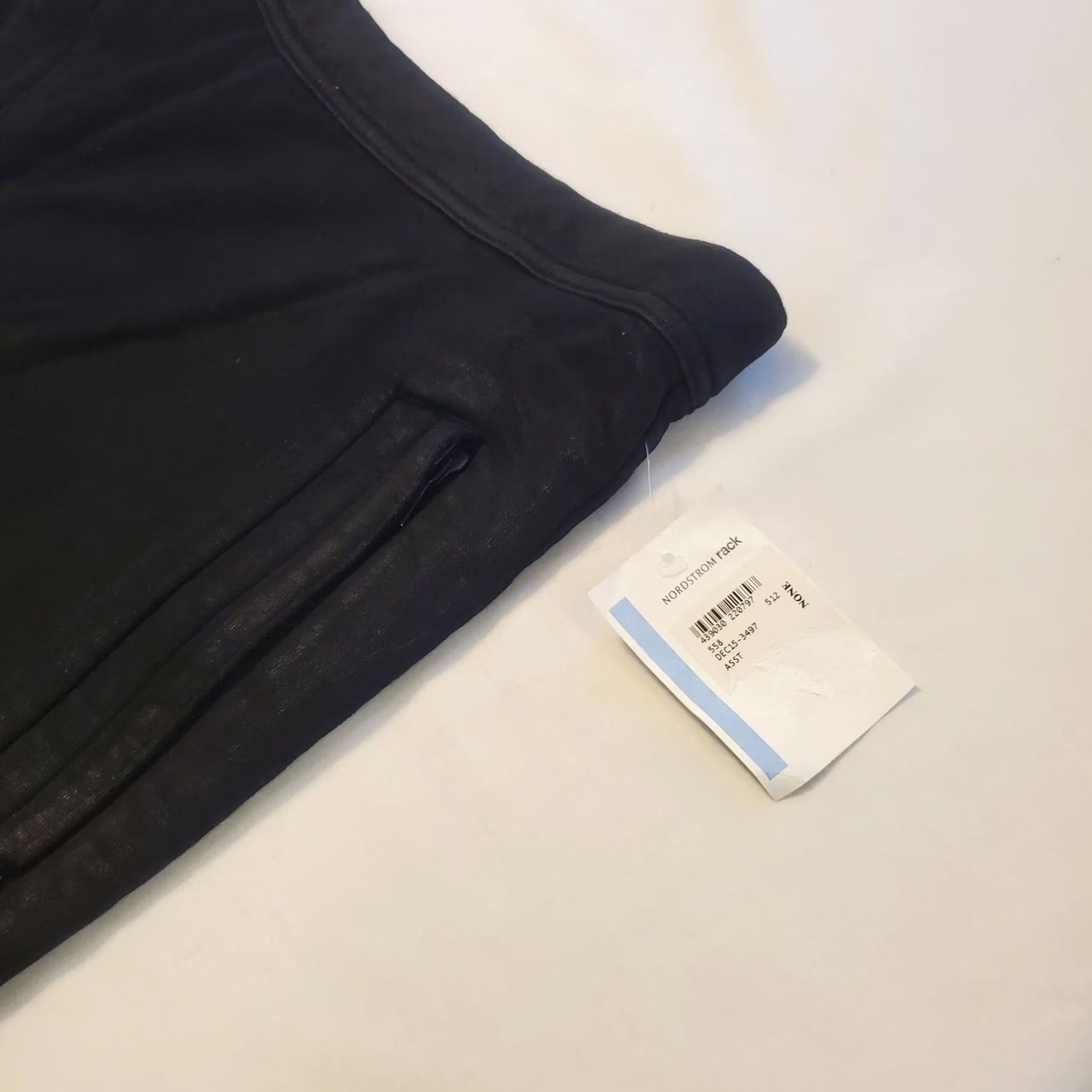 Hudson Hudson Asylum Mens L/XL Pants Punk Grunge Bias Front Patches NWT Black Cotton Blend Sl ash Pocket Ankle 30in 4 Season Size US 33 - 6 Thumbnail