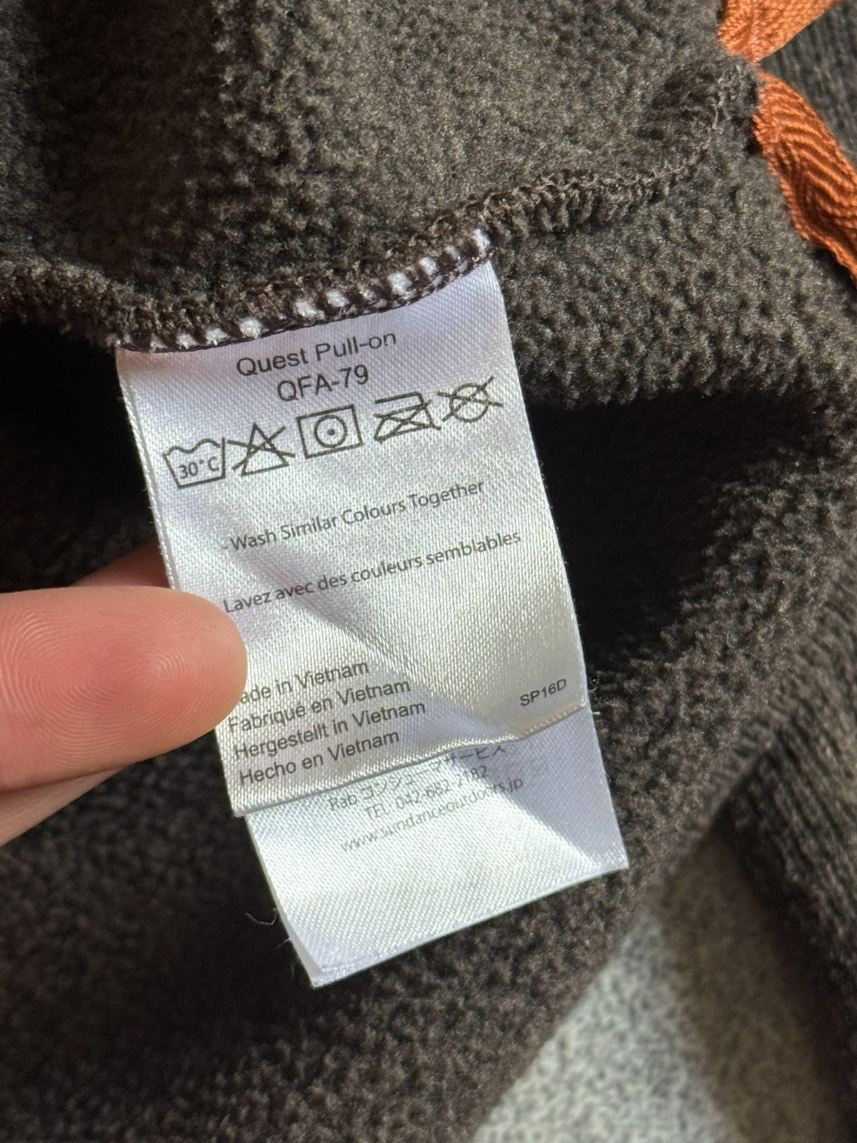 Rab Rab XL/size 1/4 zip fleece jumper outdoor pullover gorpcore Size US XL / EU 56 / 4 - 8 Thumbnail