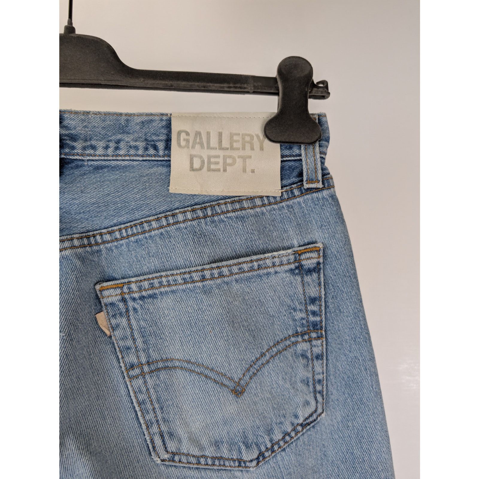 Gallery Dept. o1rshd1 Denim Jean Pants in Indigo Blue Size US 31 - 14 Thumbnail