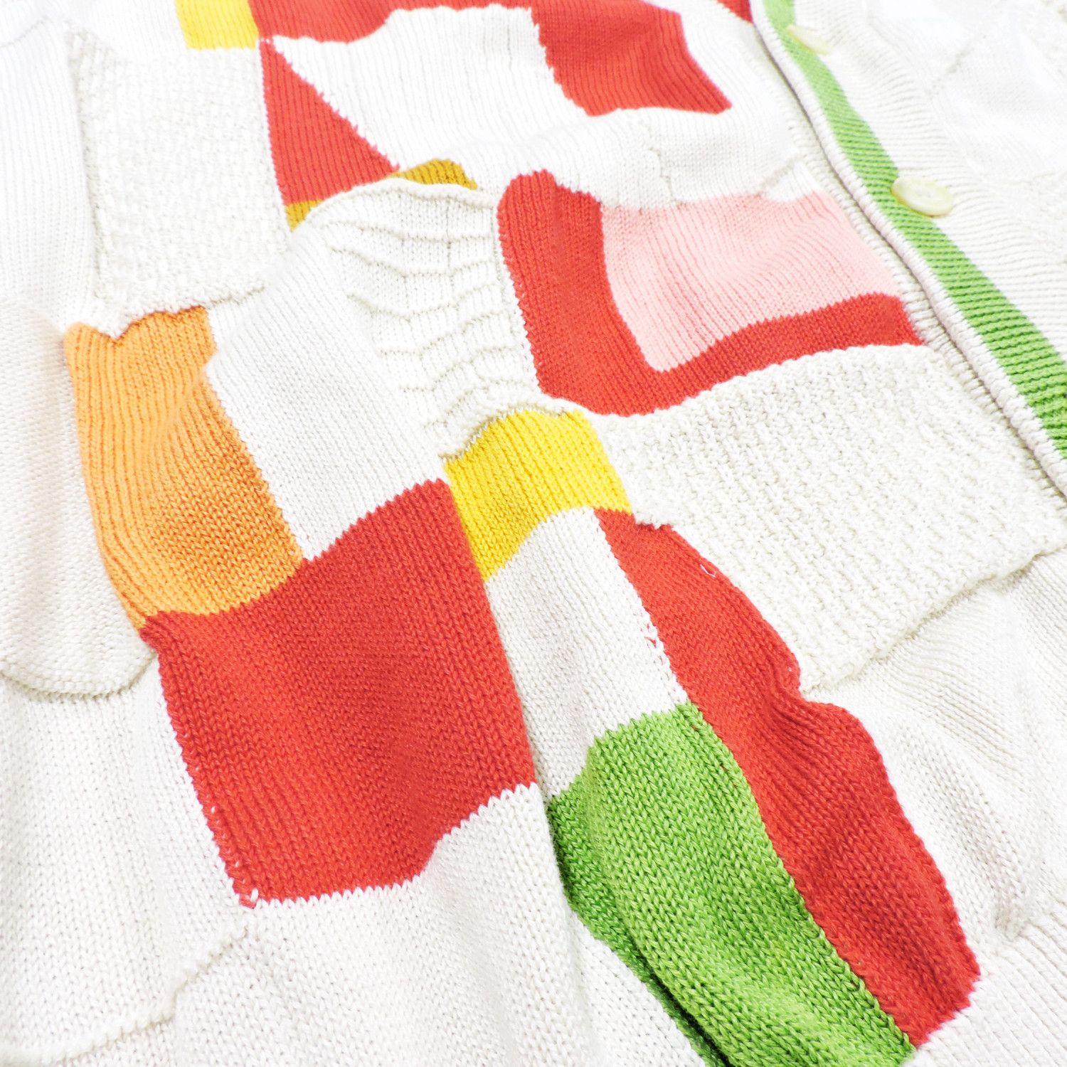Kenzo KENZO GOLF GEOMETRY MULTICOLOUR KNIT VEST Size US XL / EU 56 / 4 - 9 Thumbnail