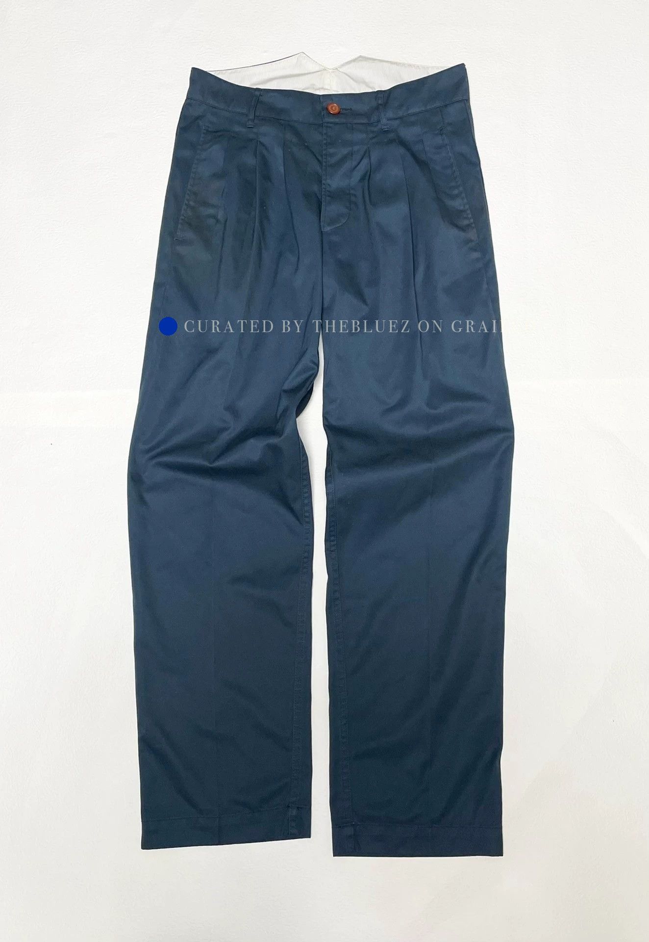 Visvim Relaxed Fit Blue 9/10 Casual Pants Size US 32 / EU 48 - 1 Thumbnail