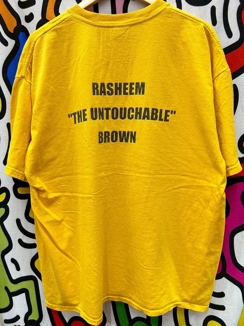 Vintage Vintage 2000s Rasheem Brown tshirt size XL Size US XL / EU 56 / 4 - 3 Thumbnail