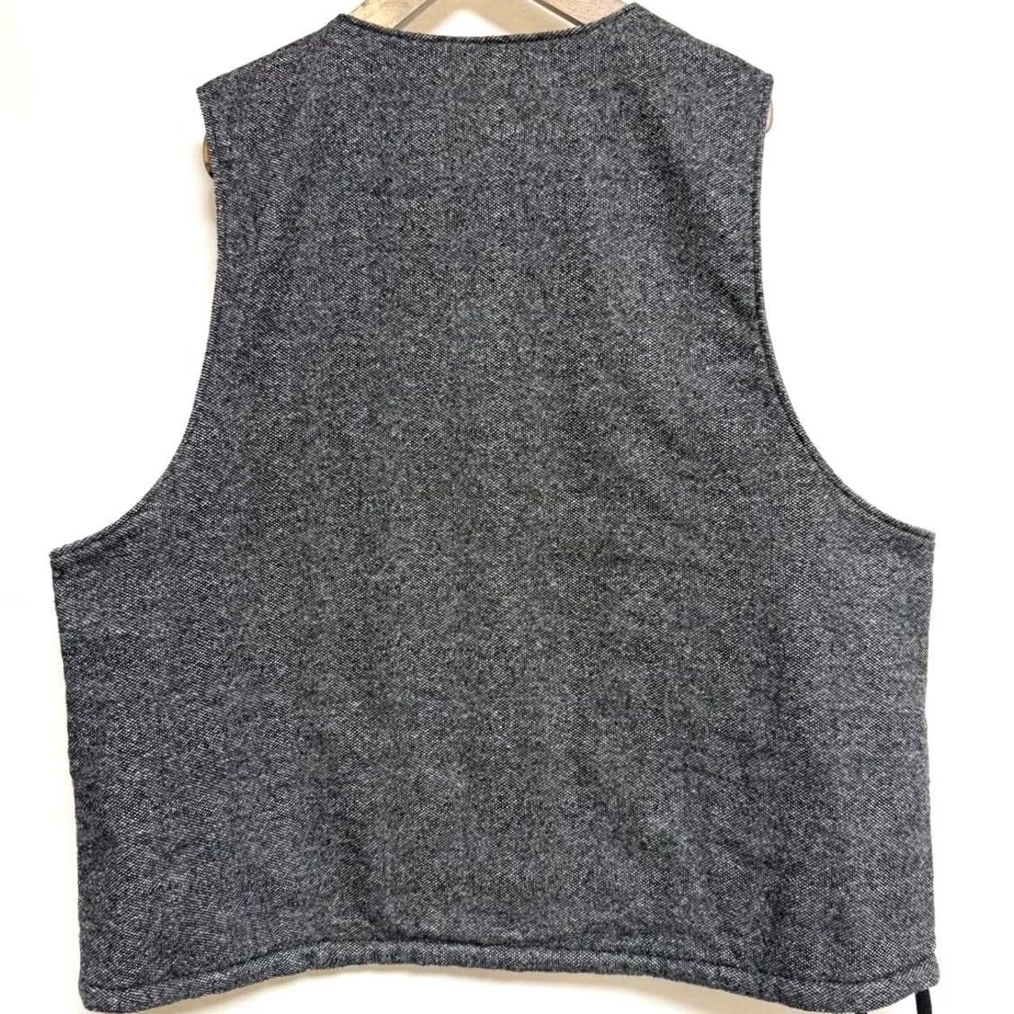 Engineered Garments Engineered Garments Vest Cover Gray Wool Front Pocket Size XL Pre-owned Size US XL / EU 56 / 4 - 3 Thumbnail