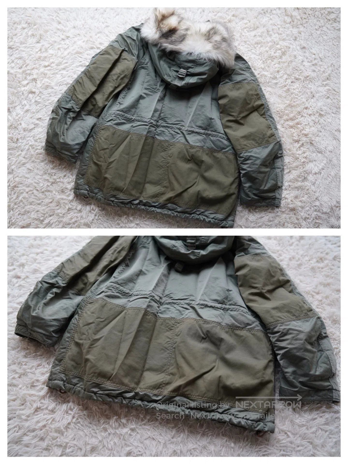 Visvim Multi Color Fur Hooded Parka - Size S. Size US S / EU 44-46 / 1 - 2 Thumbnail